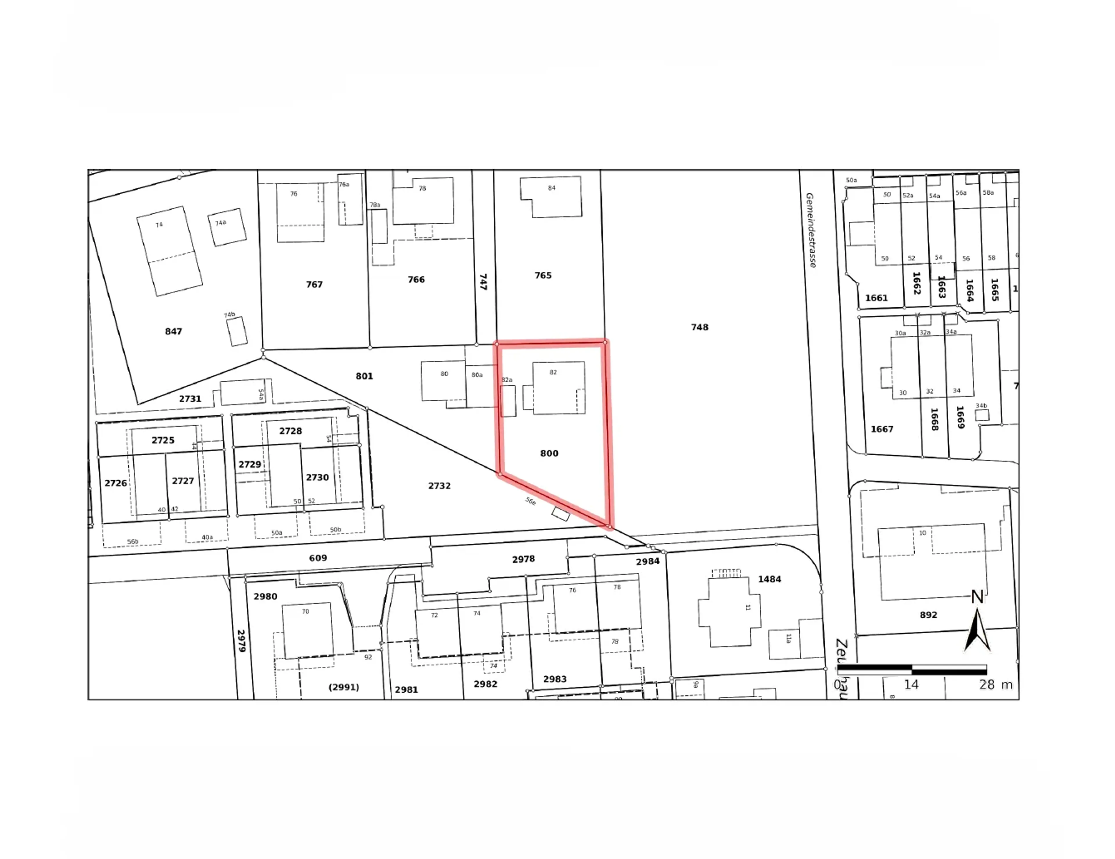 Bauland 1'148 m², voll erschlossen, zentrale Lage in Flamatt - 7