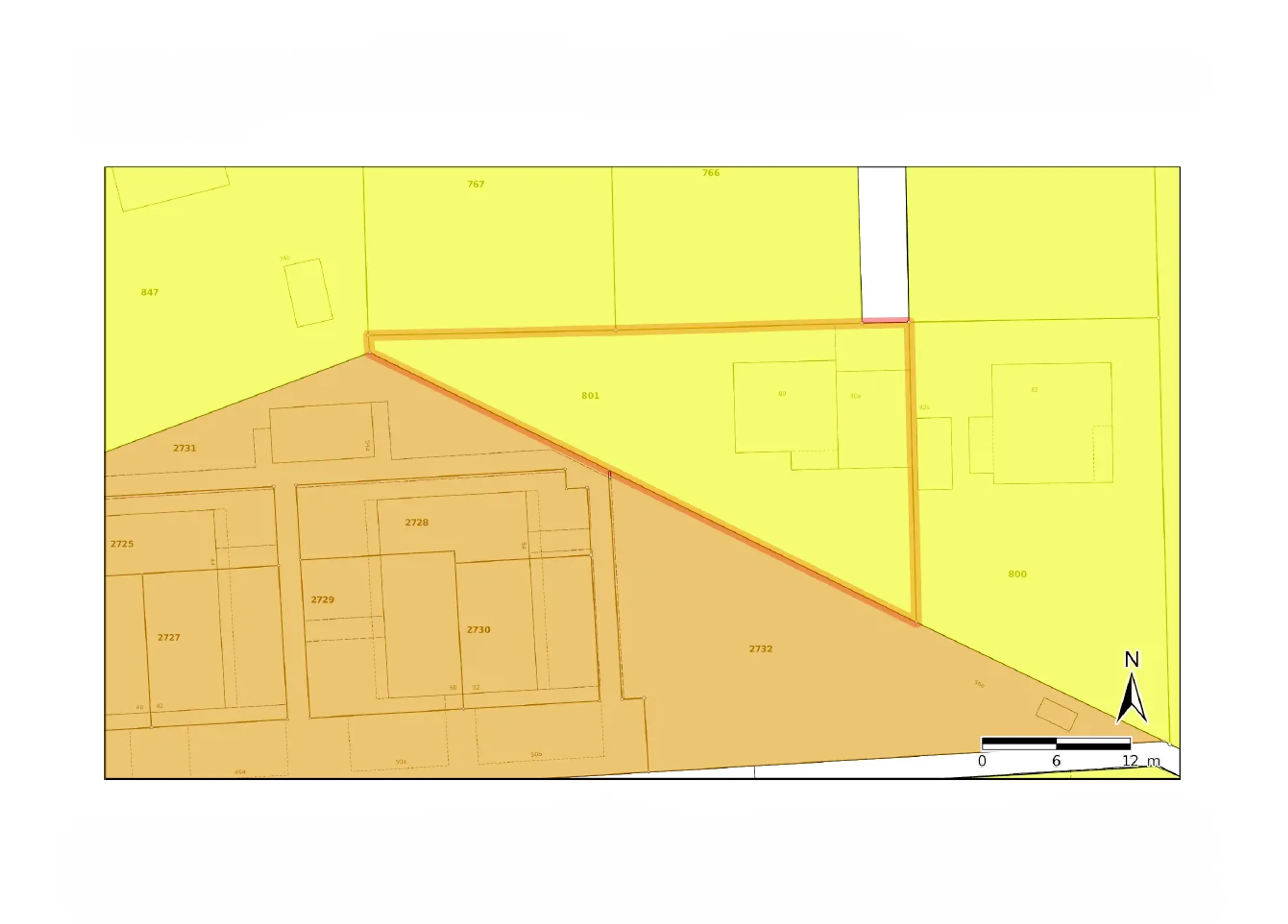 Bauland 1'148 m², voll erschlossen, zentrale Lage in Flamatt - 8