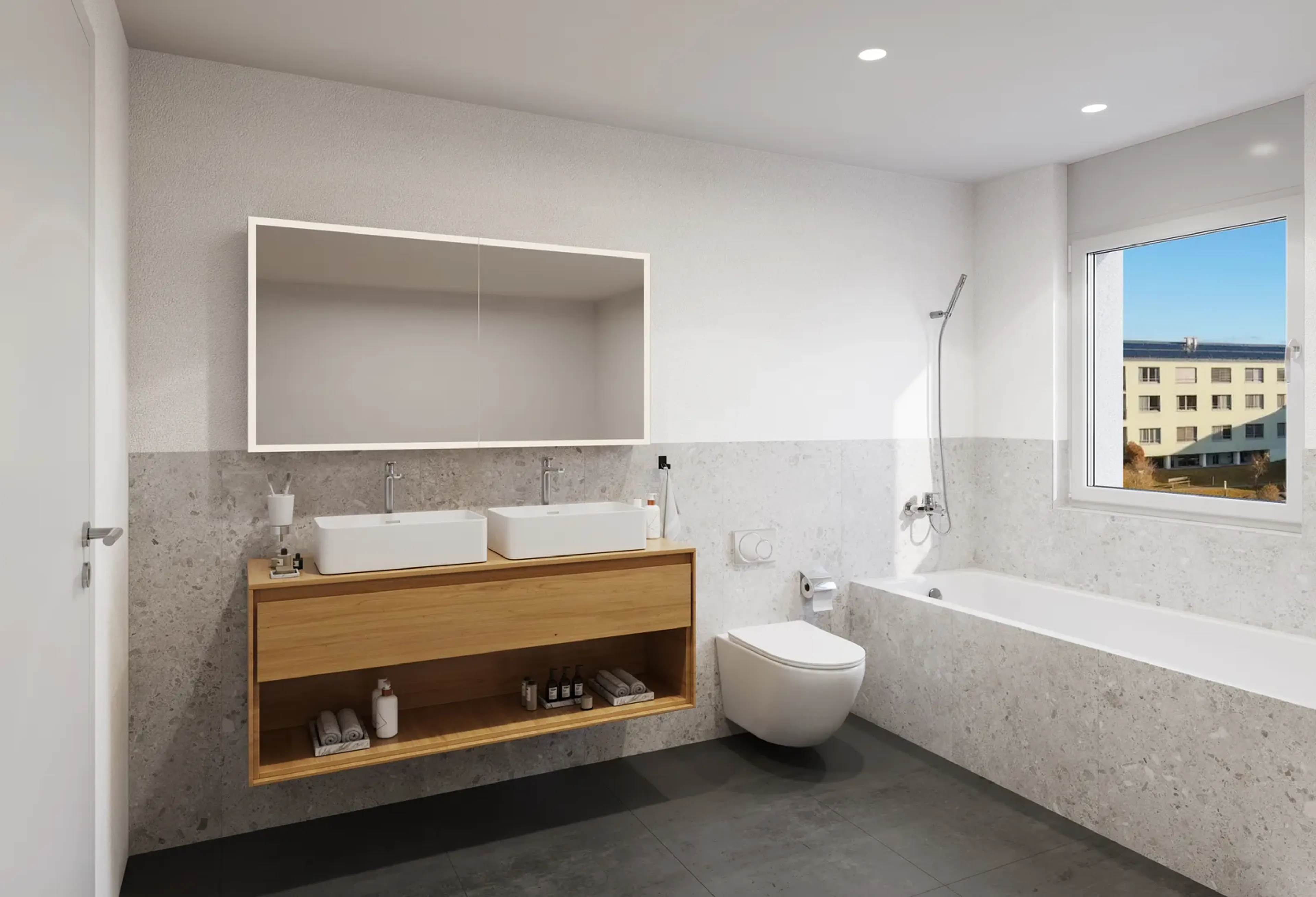 4.5 Zimmer Neubauwohnung im Erdgeschoss mit Sitzplatz - 5