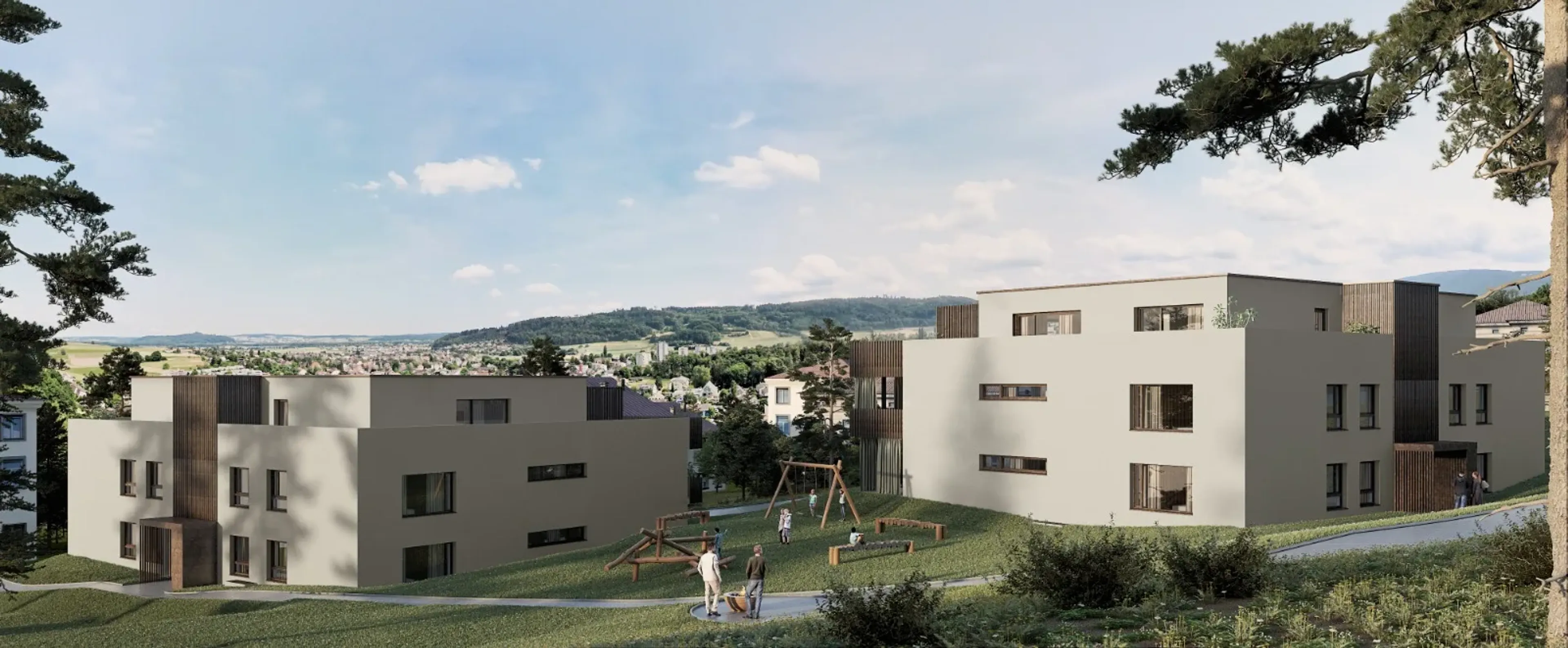 4.5 Zimmer Neubauwohnung im 1. Obergeschoss mit Balkon - 5