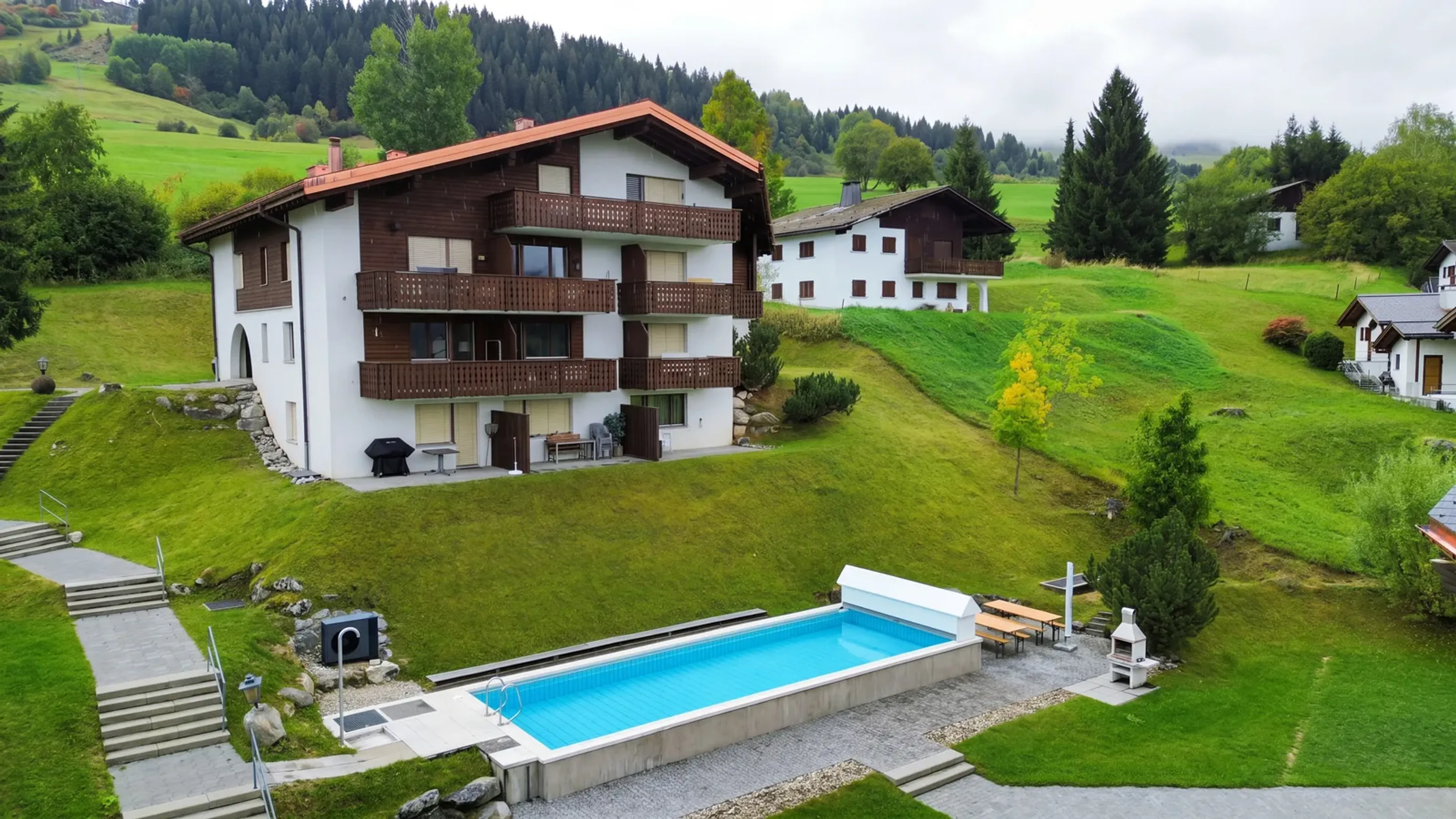 Ferienwohnung in Surcuolm – Ski-in & Ski-out direkt an der Talstation Valata - 1