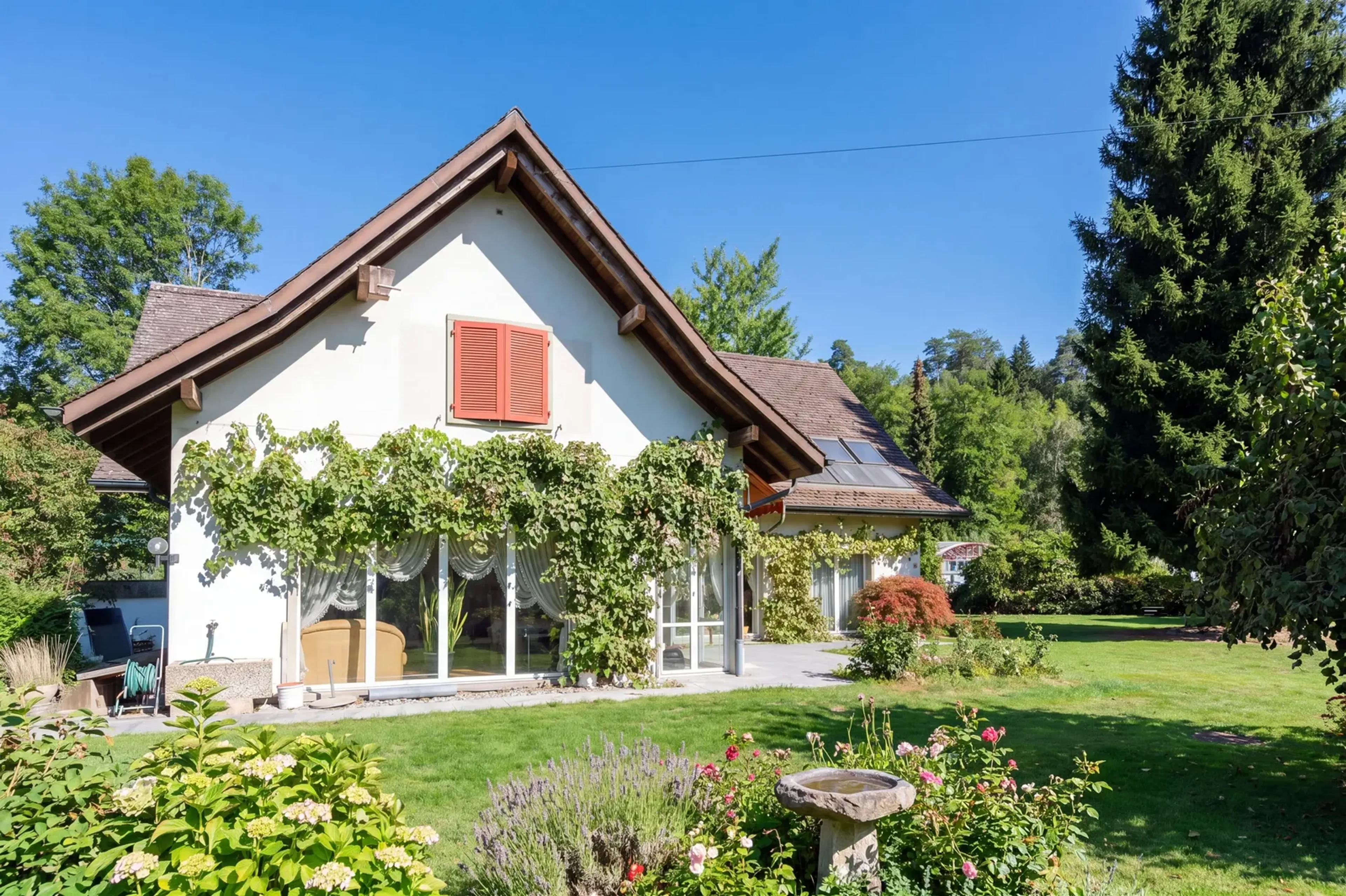 Freistehendes Einfamilienhaus mit Einliegerwohnung und Baulandreserve - 20