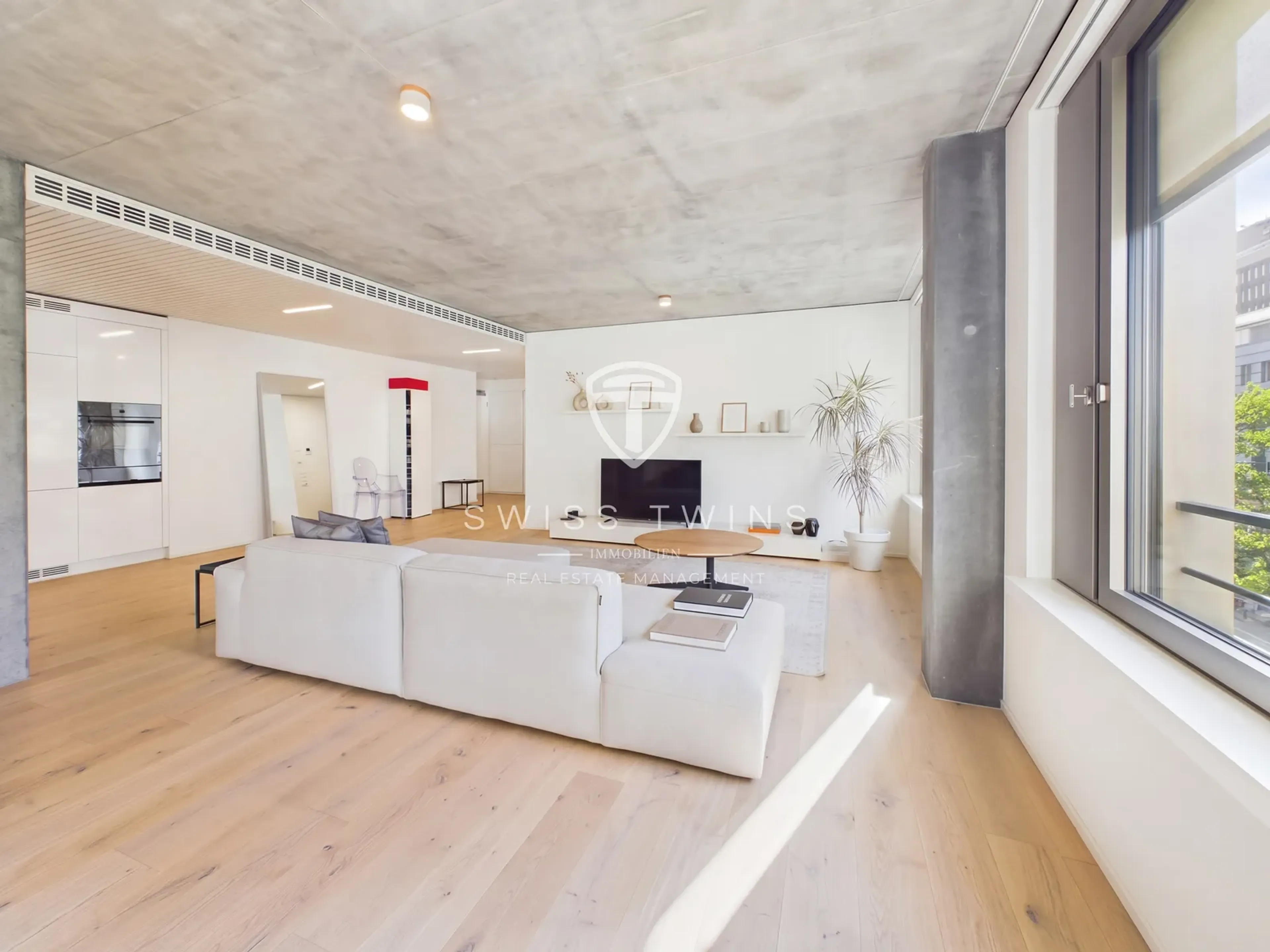 Moderne 2.5-Zimmer-Wohnung mit 98 m², Loggia & Dachlounge in Zürich Oerlikon - 5