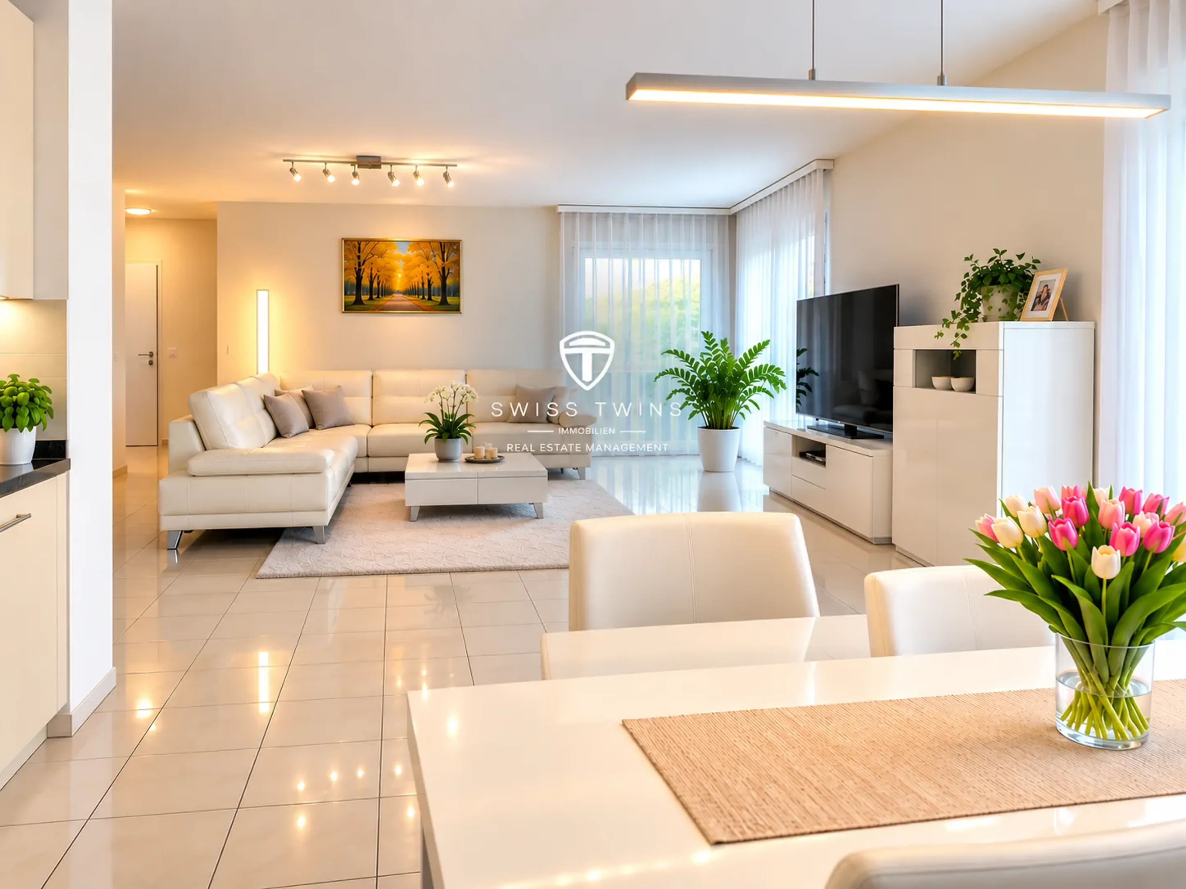 Familientraum in Bülach – grosszügige 4.5-Zimmer-Gartenwohnung mit rund 100 m² Aussenbereich