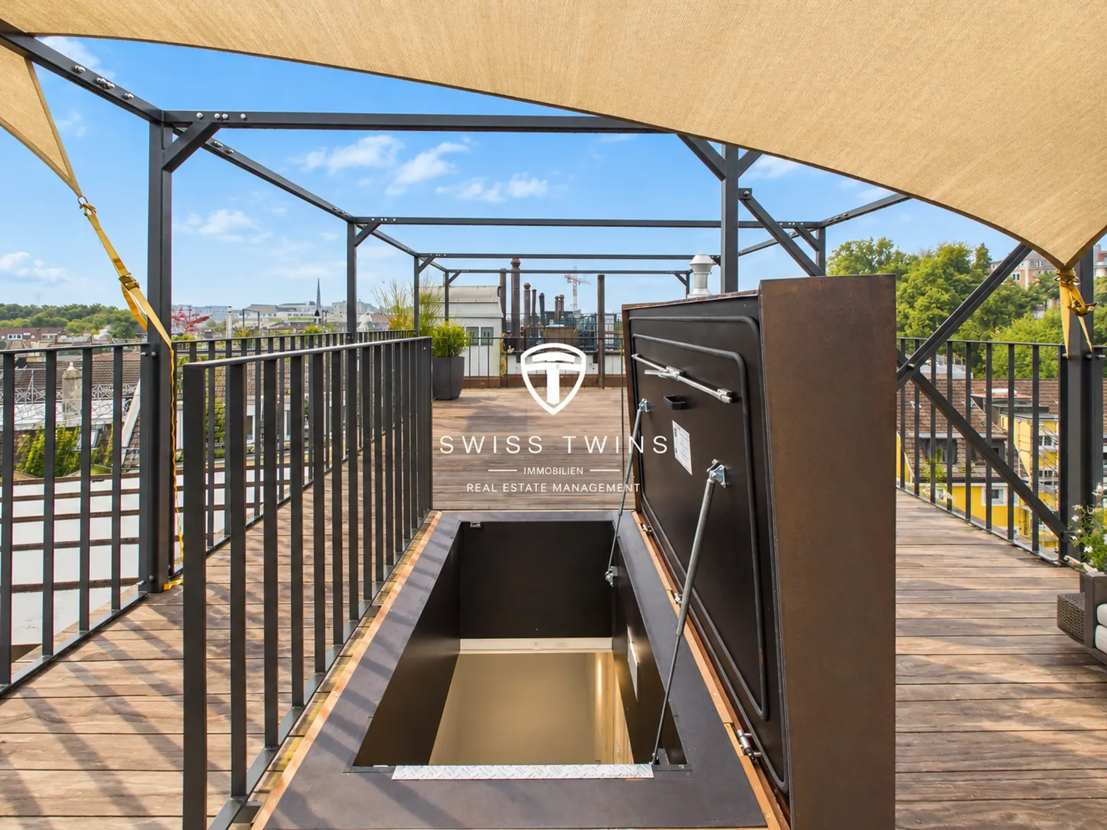 Exklusives Wohnen über den Dächern von Zürich – Stilvolle 2.5-Zimmer-Wohnung mit Terrasse - 9