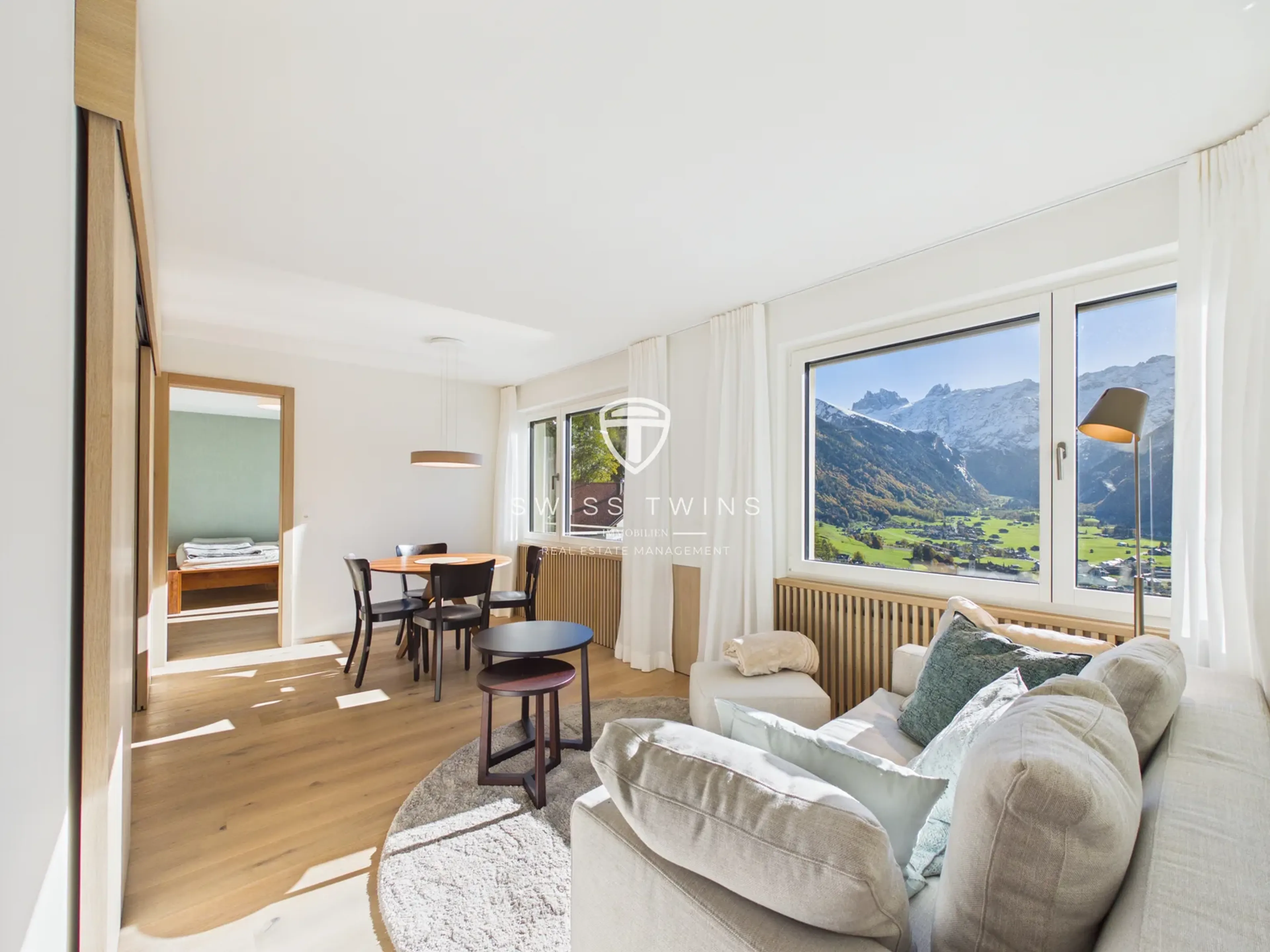Möblierte 3.5-Zimmer-Wohnung mit Bergsicht in Engelberg mieten - 5