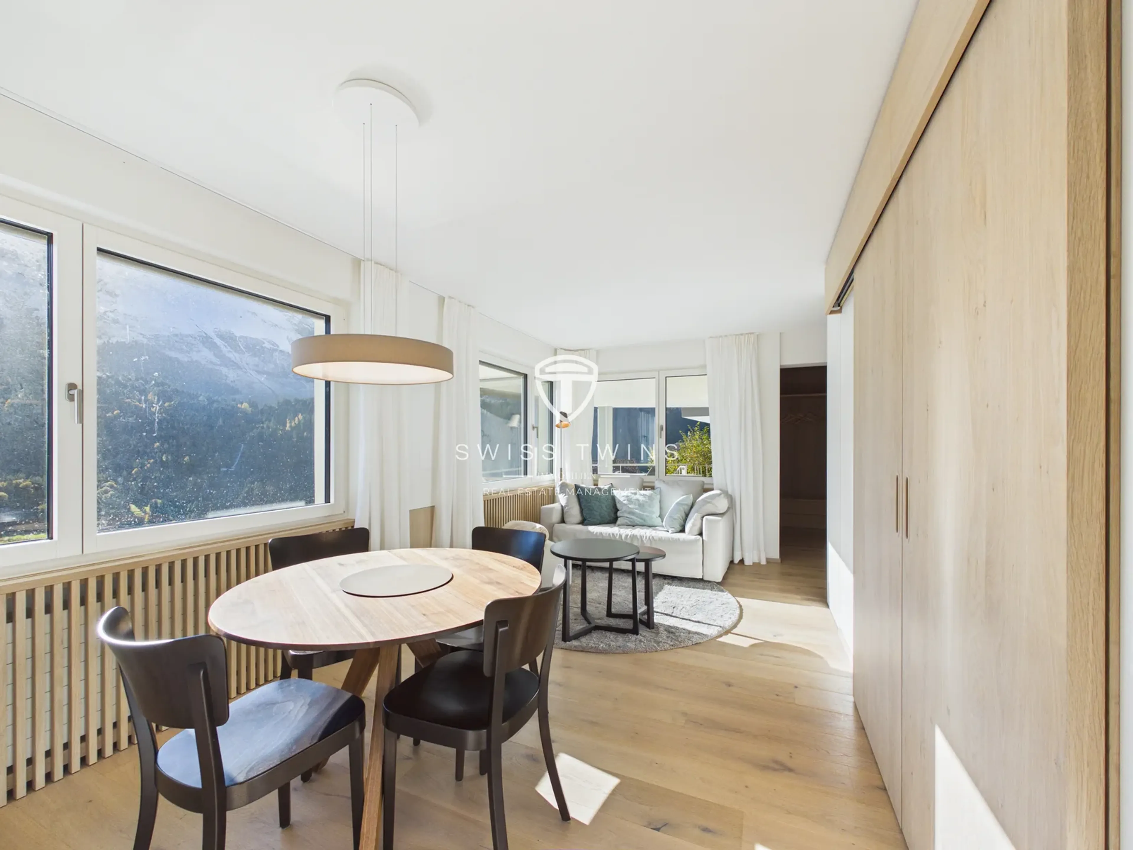 Wohnen, wo andere Ferien machen – möblierte 3.5-Zimmer-Wohnung mit Bergsicht in Engelberg - 10