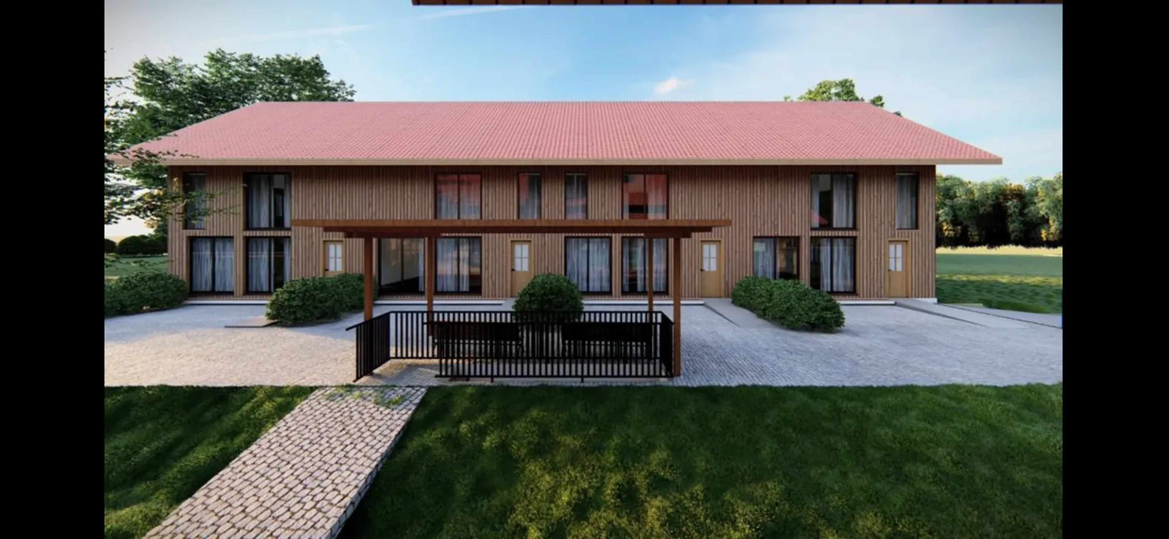 Neubau: 5.5-Zimmer-Reiheneckhaus mit Einstellhalle in Höchstetten - Bild 1