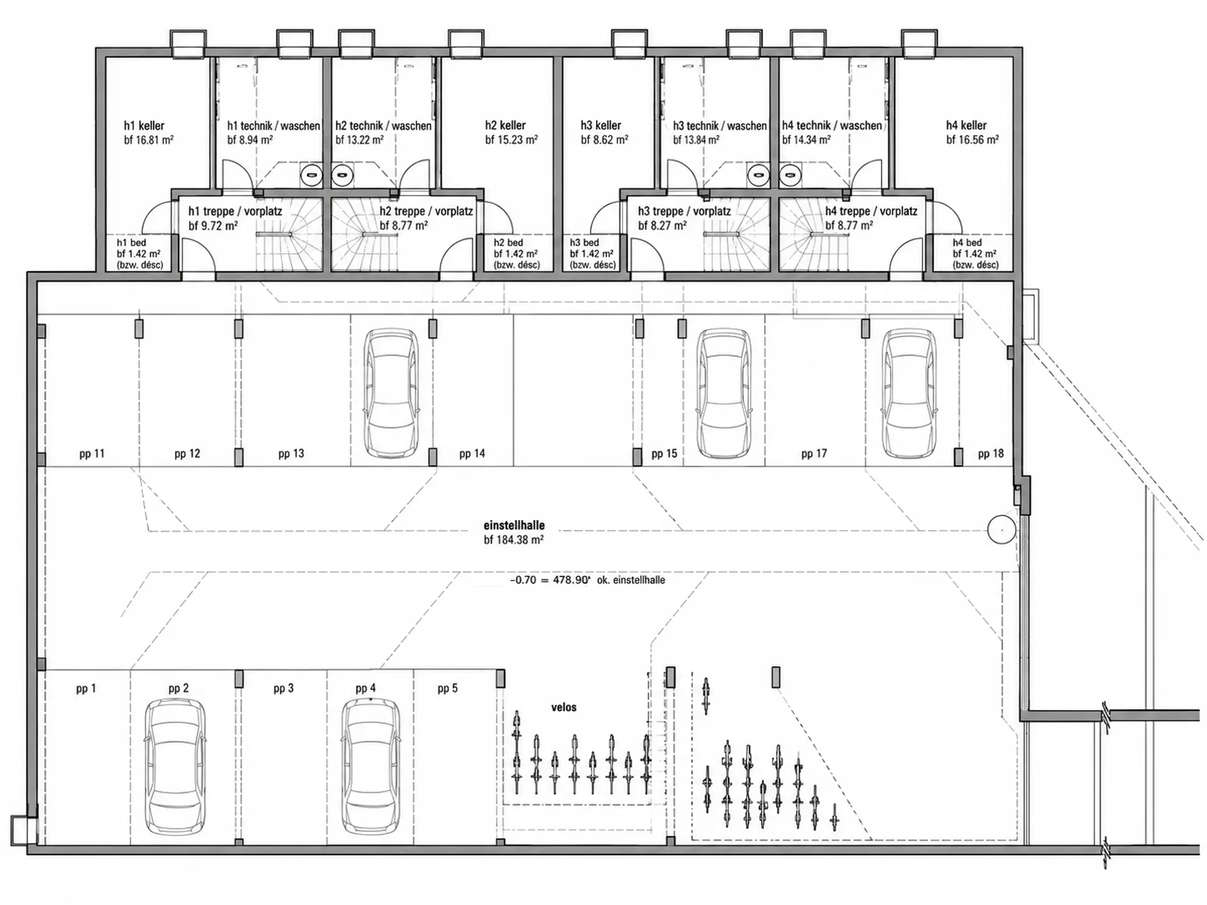Neubau: 5.5-Zimmer-Reiheneckhaus mit Einstellhalle in Höchstetten - Bild 5