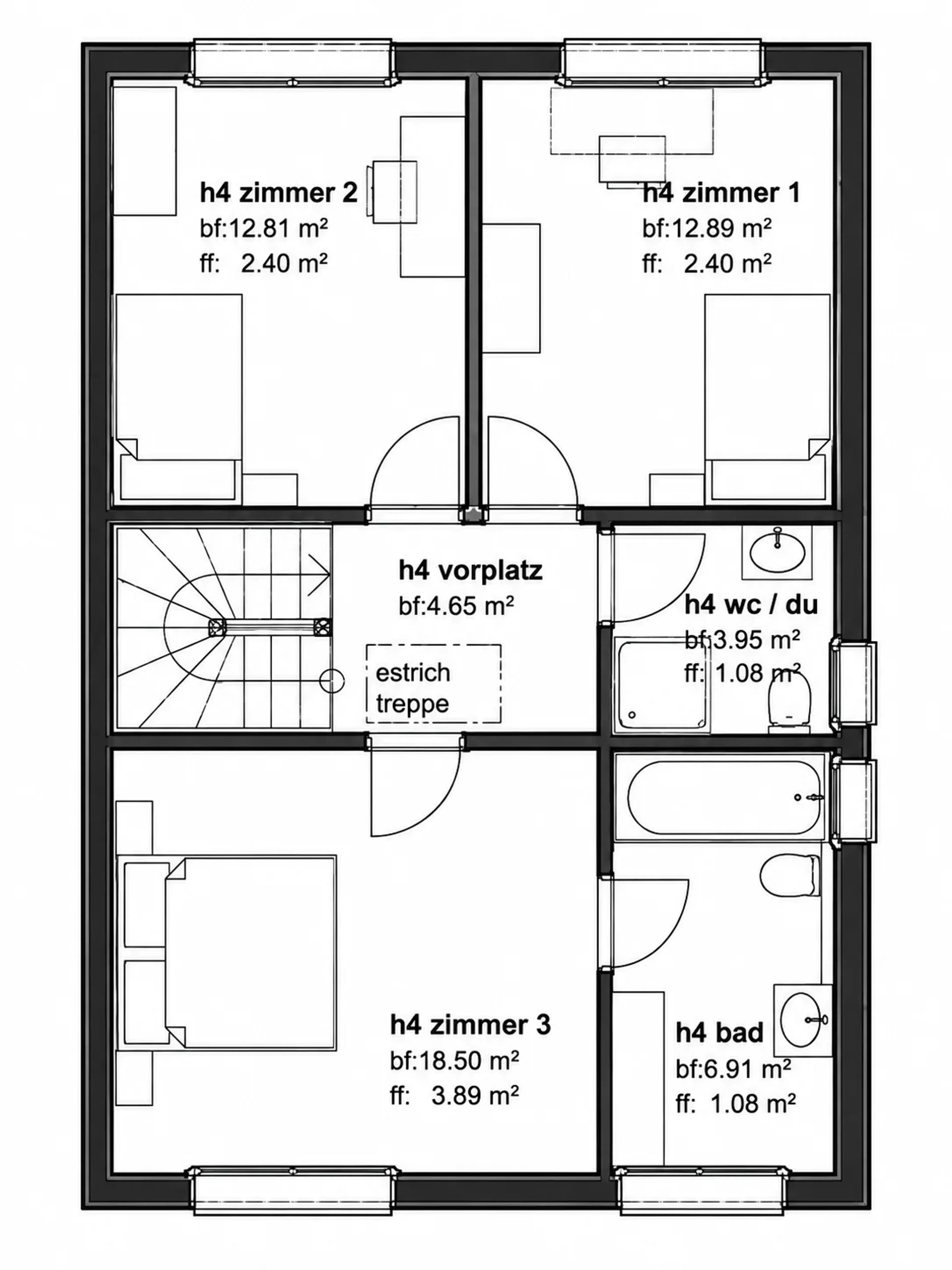 Neubau: 5.5-Zimmer-Reiheneckhaus mit Einstellhalle in Höchstetten - 8