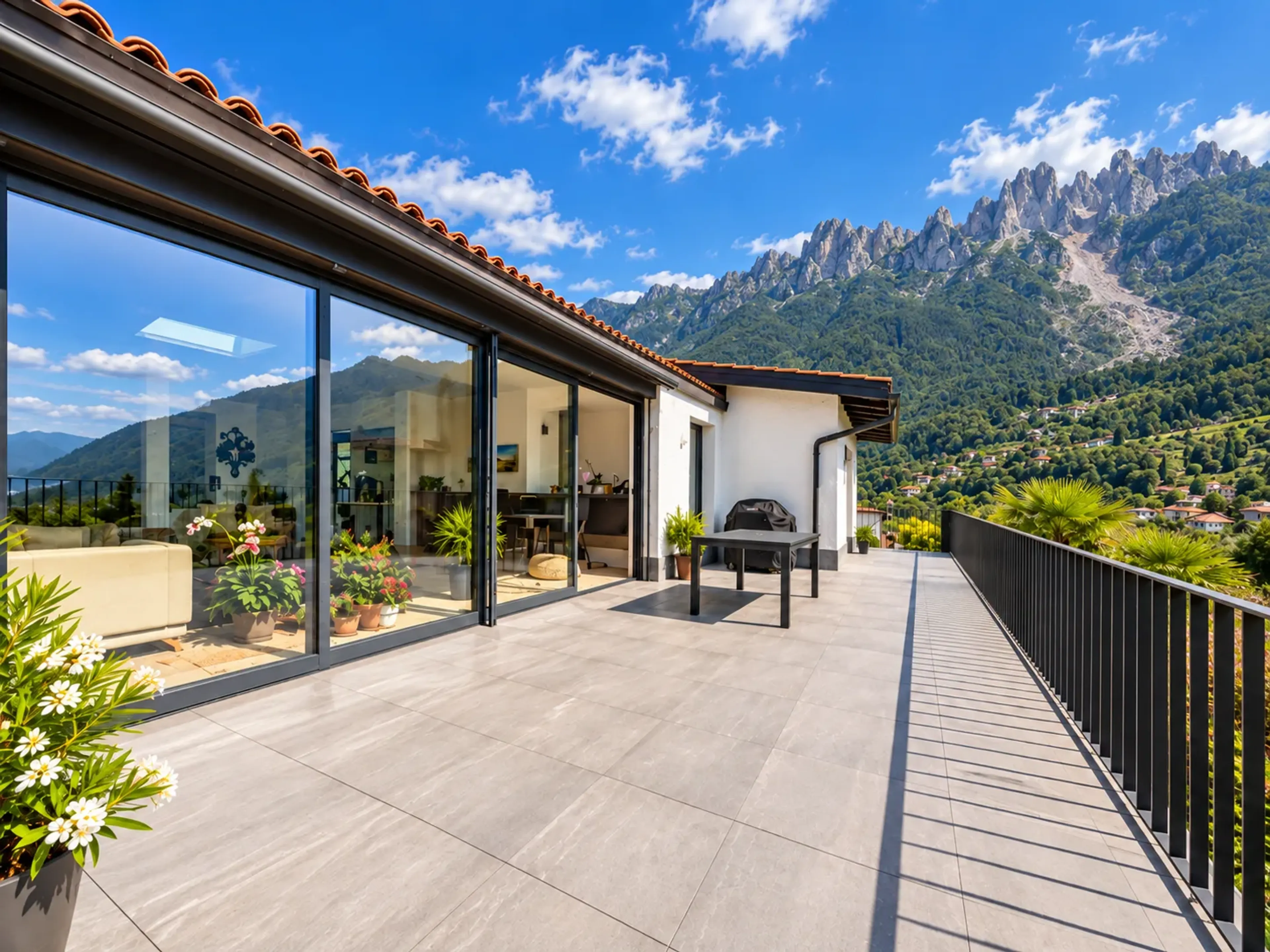 Villa 6.5 locali con vista lago a Sonvico - 7
