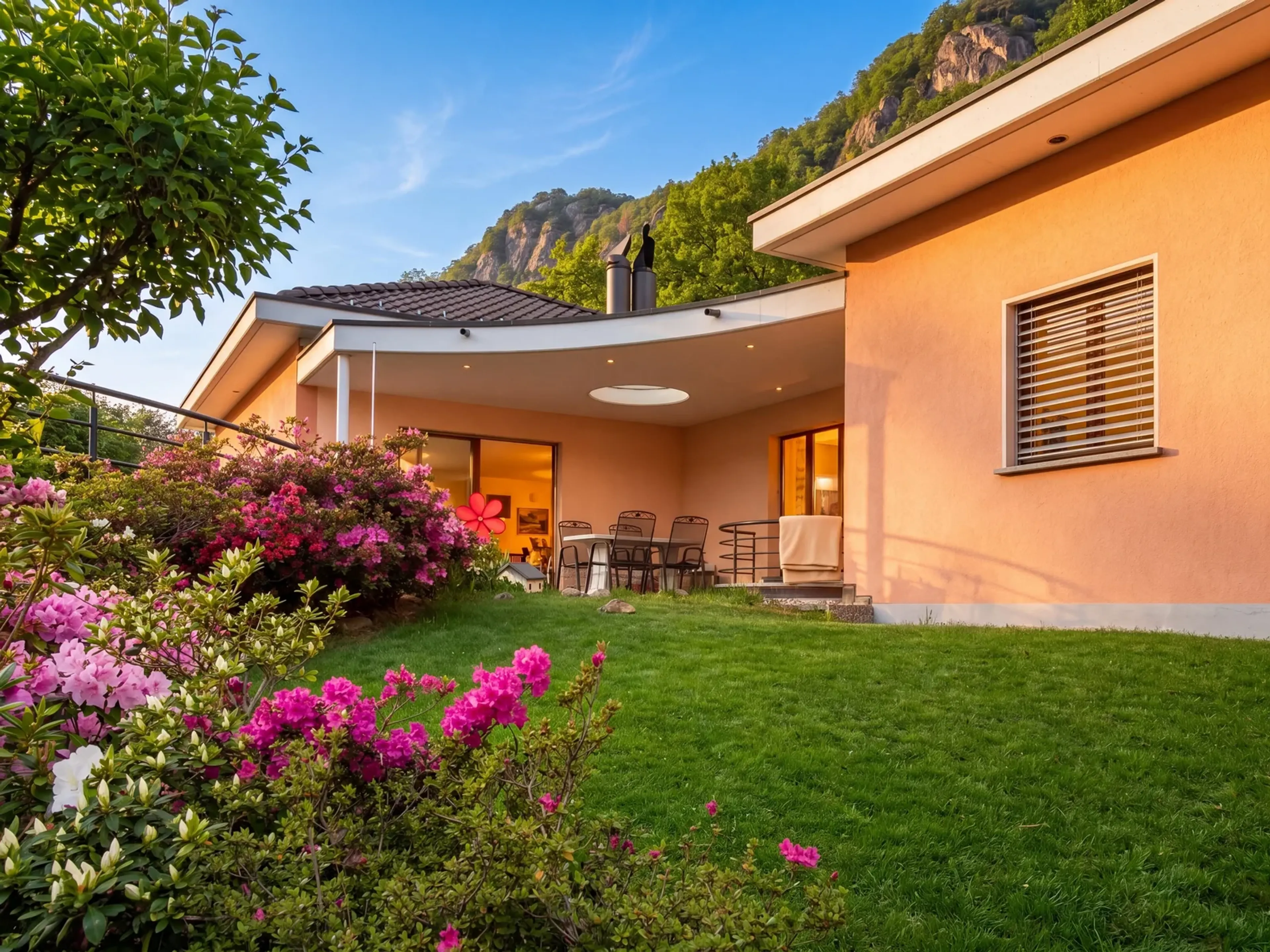 Casa di 5.5 locali con appartamentino distinto, con ampio giardino a Claro - 3