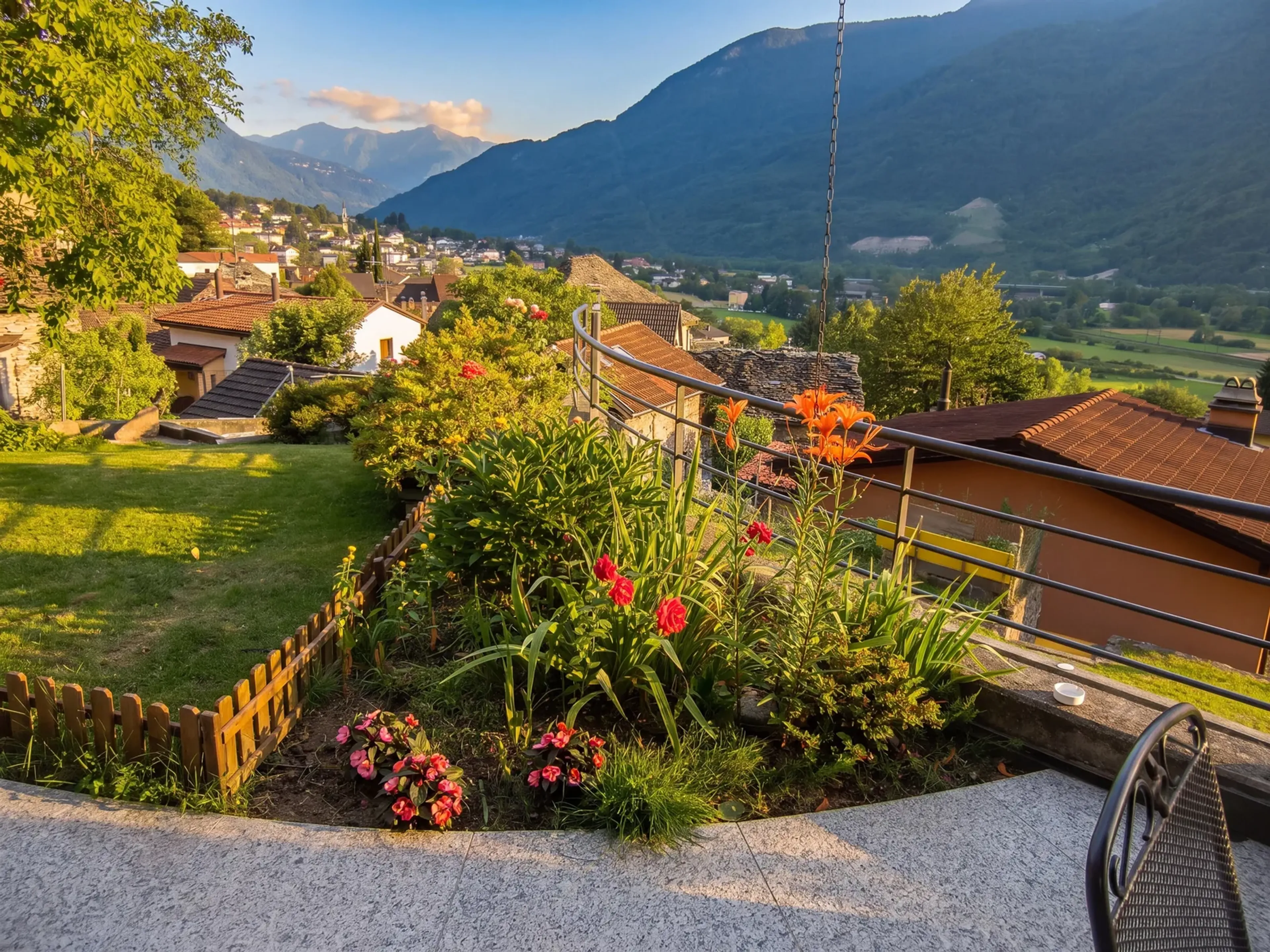 Casa di 5.5 locali con appartamentino distinto, con ampio giardino a Claro - 4