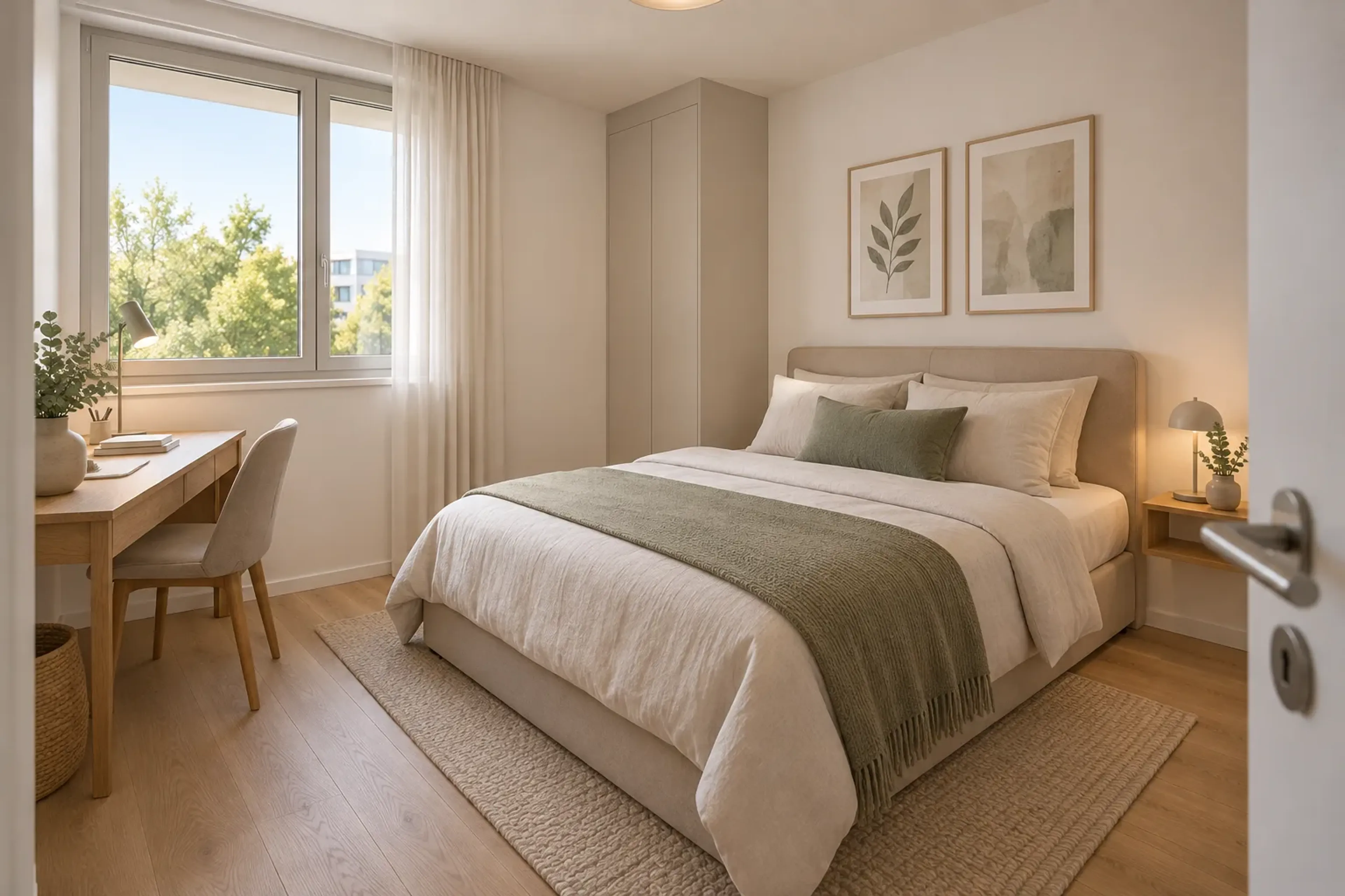 Erstvermietung Talberg-Park: 3.5-Zimmer-Wohnung mit Balkon (B11, 2. OG) - Bild 2
