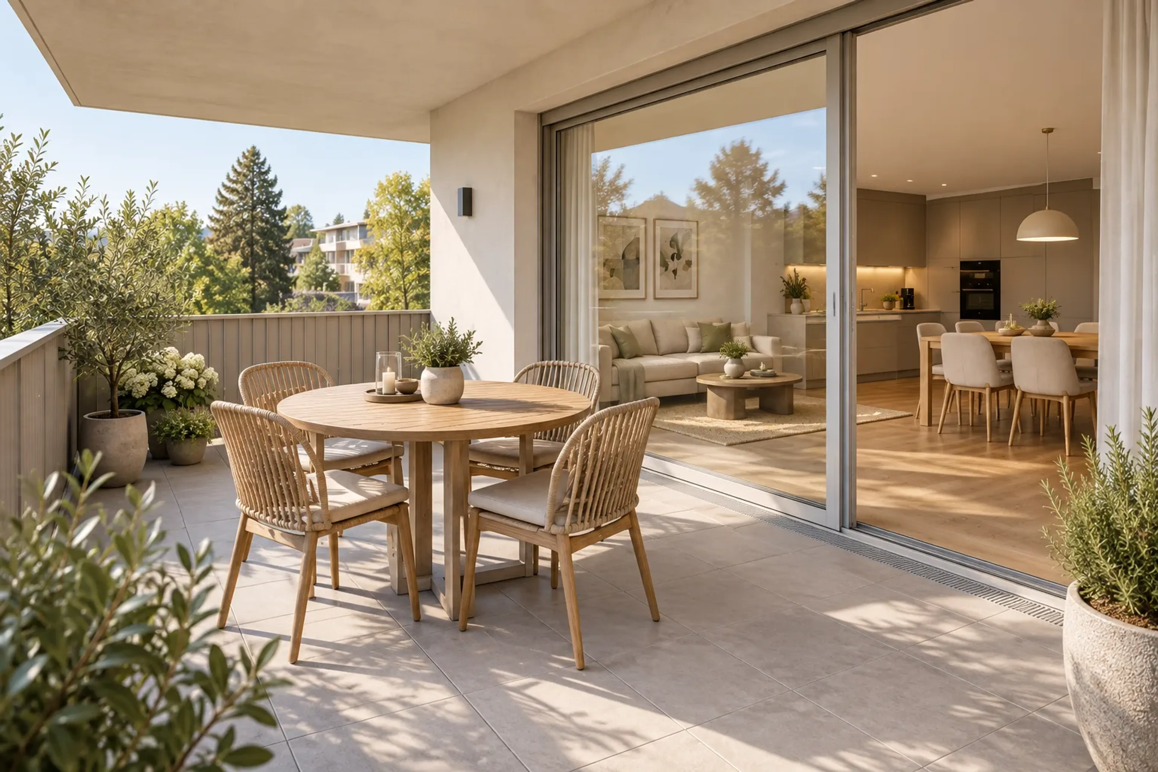 Erstvermietung Talberg-Park: 3.5-Zimmer-Wohnung mit Balkon (B08, 2. OG) - Bild 1
