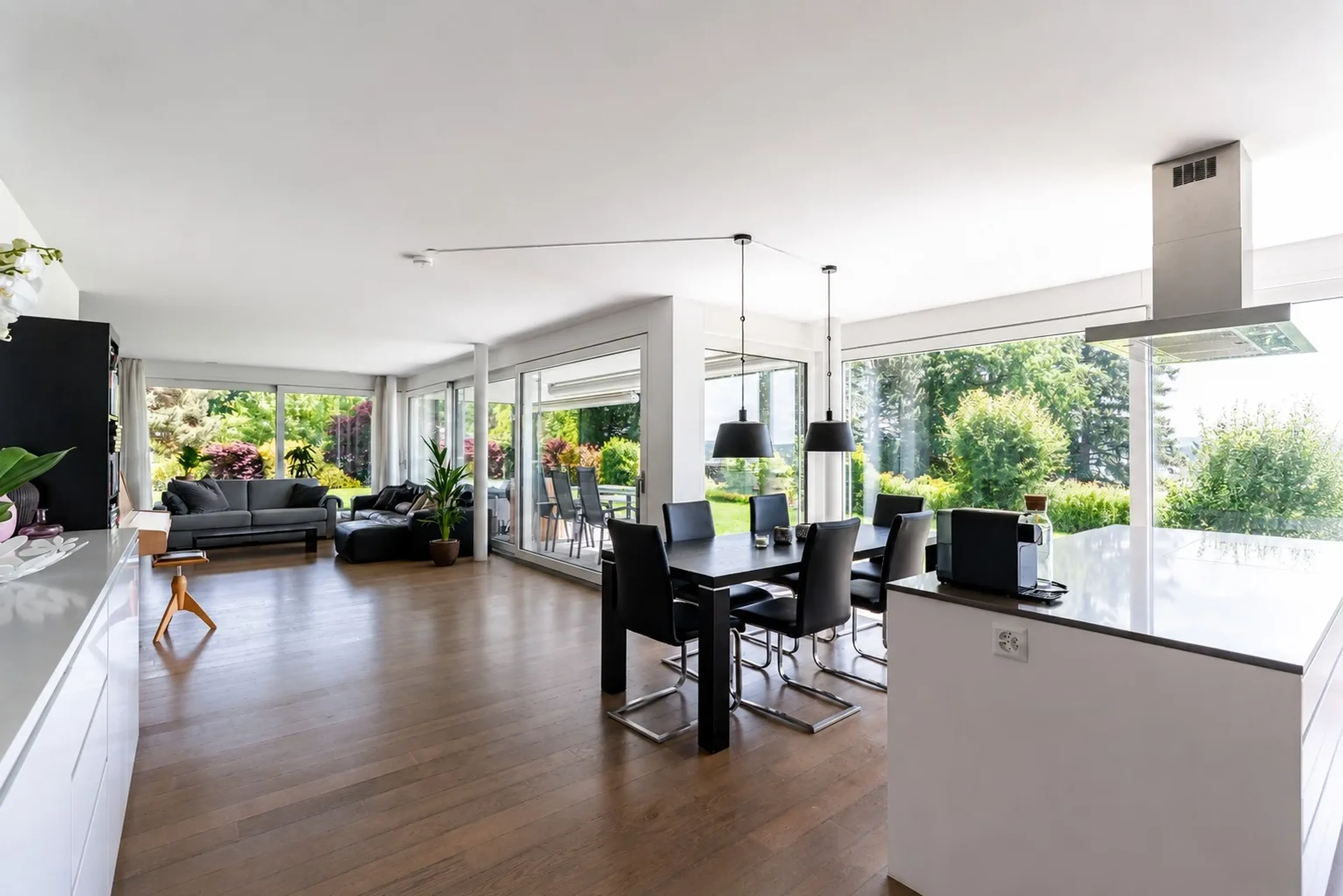 Grosszügige Gartenwohnung mit Traumaussicht inklusive zwei Garagenplätzen - 2