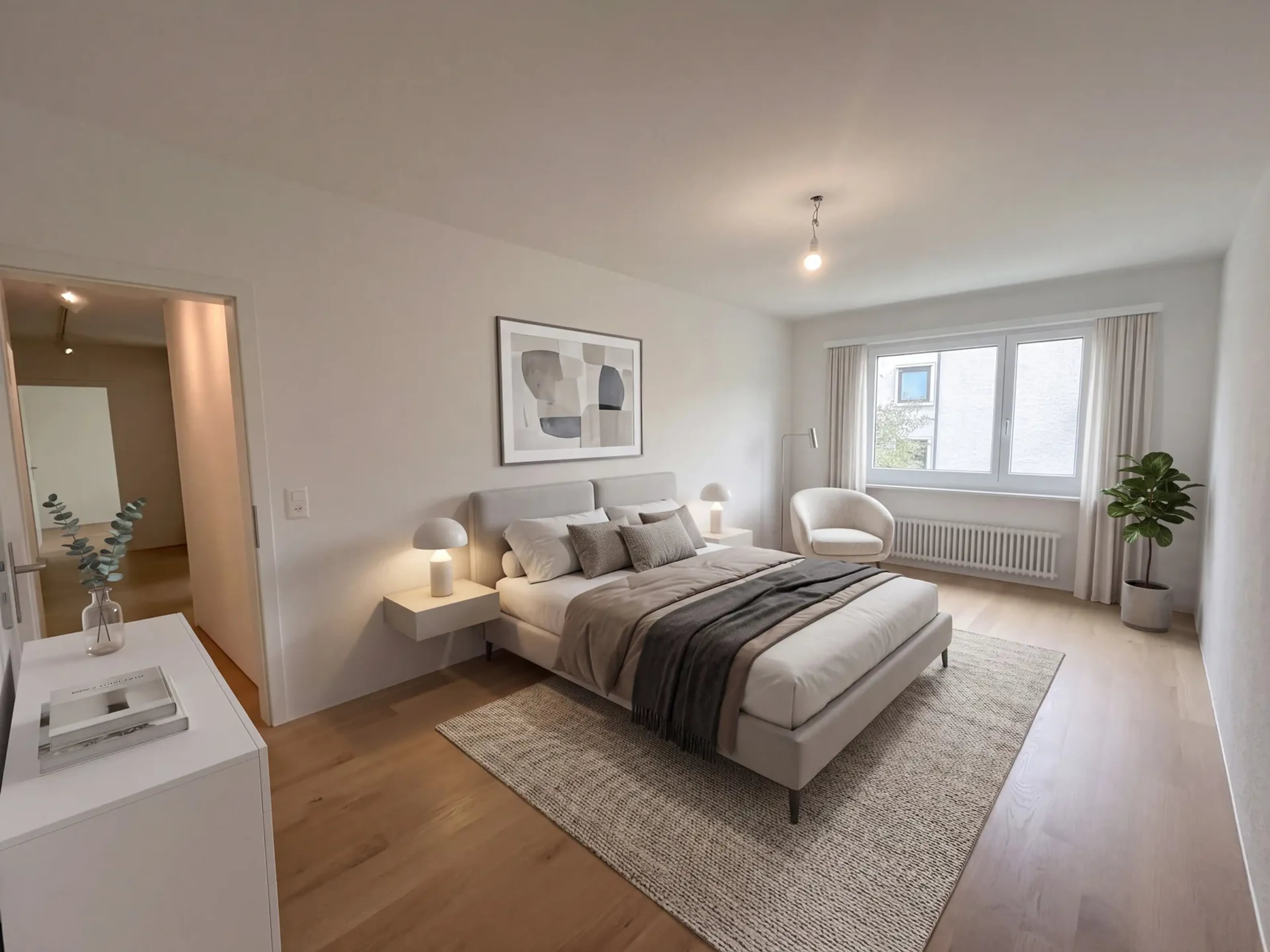 Erstbezug: sanierte 6-Zimmer-Wohnung mit Eckbalkon in Widen kaufen - 6