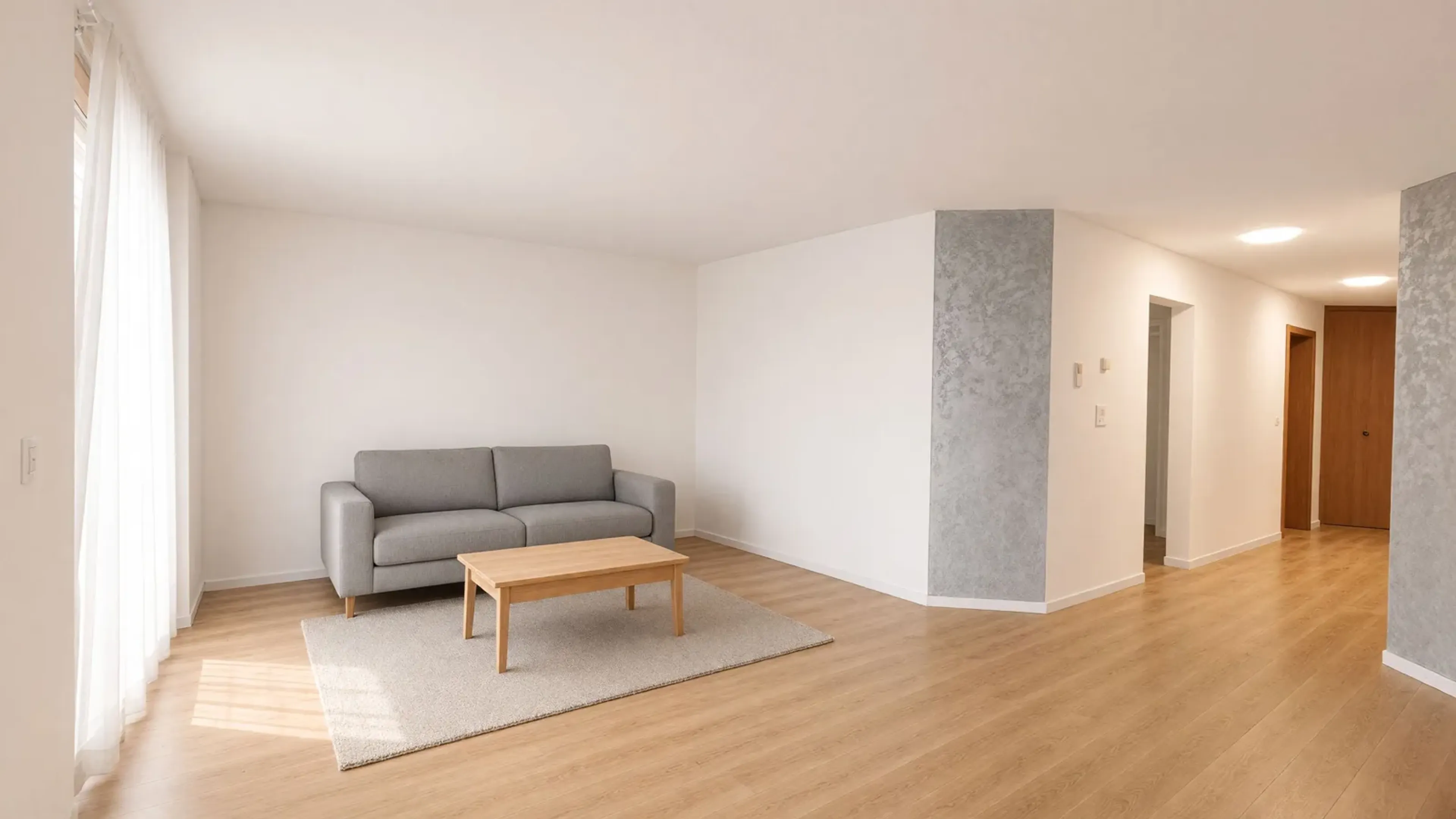 Grosszügige 5.5-Zimmer-Wohnung mit zwei Balkonen und Bergblick in Ried-Brig - 5