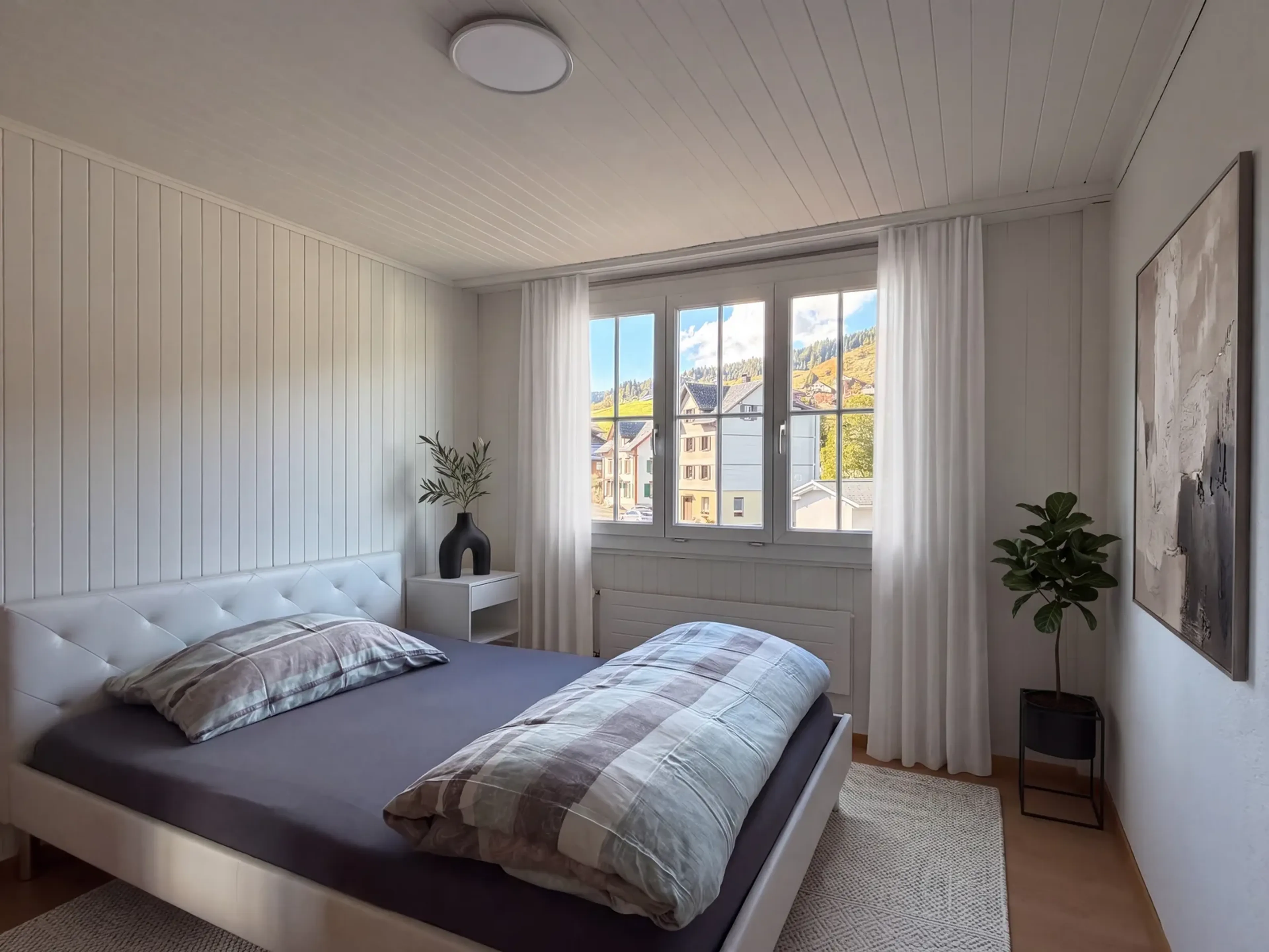 Möblierte 2-Zimmer-Wohnung mit Blick ins Grüne in Unteriberg - 4