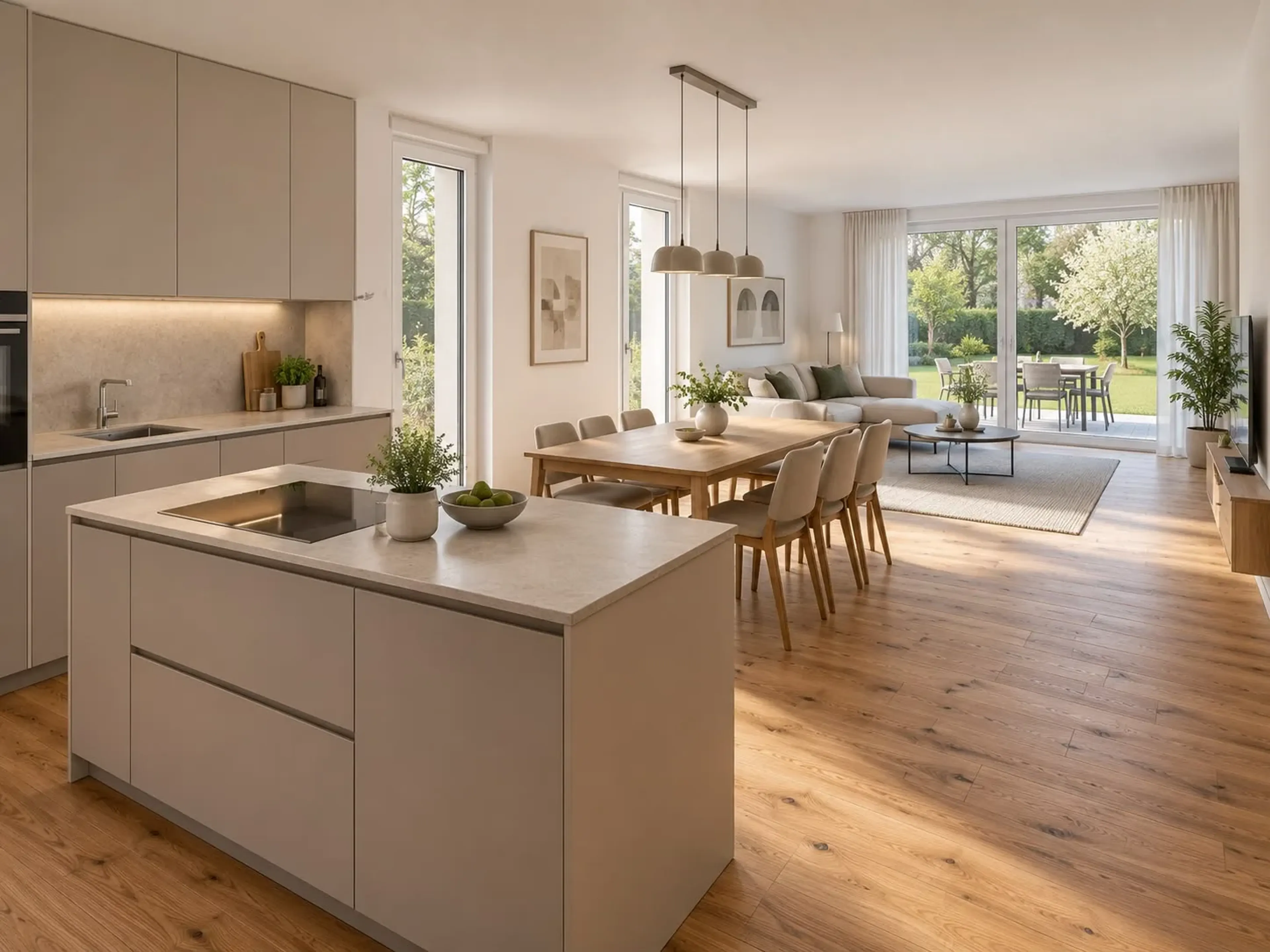 5.5-Zimmer-Doppelhaushälfte mit bis zu 61m² grossen Terrasse in Thürnen kaufen - Bild 4