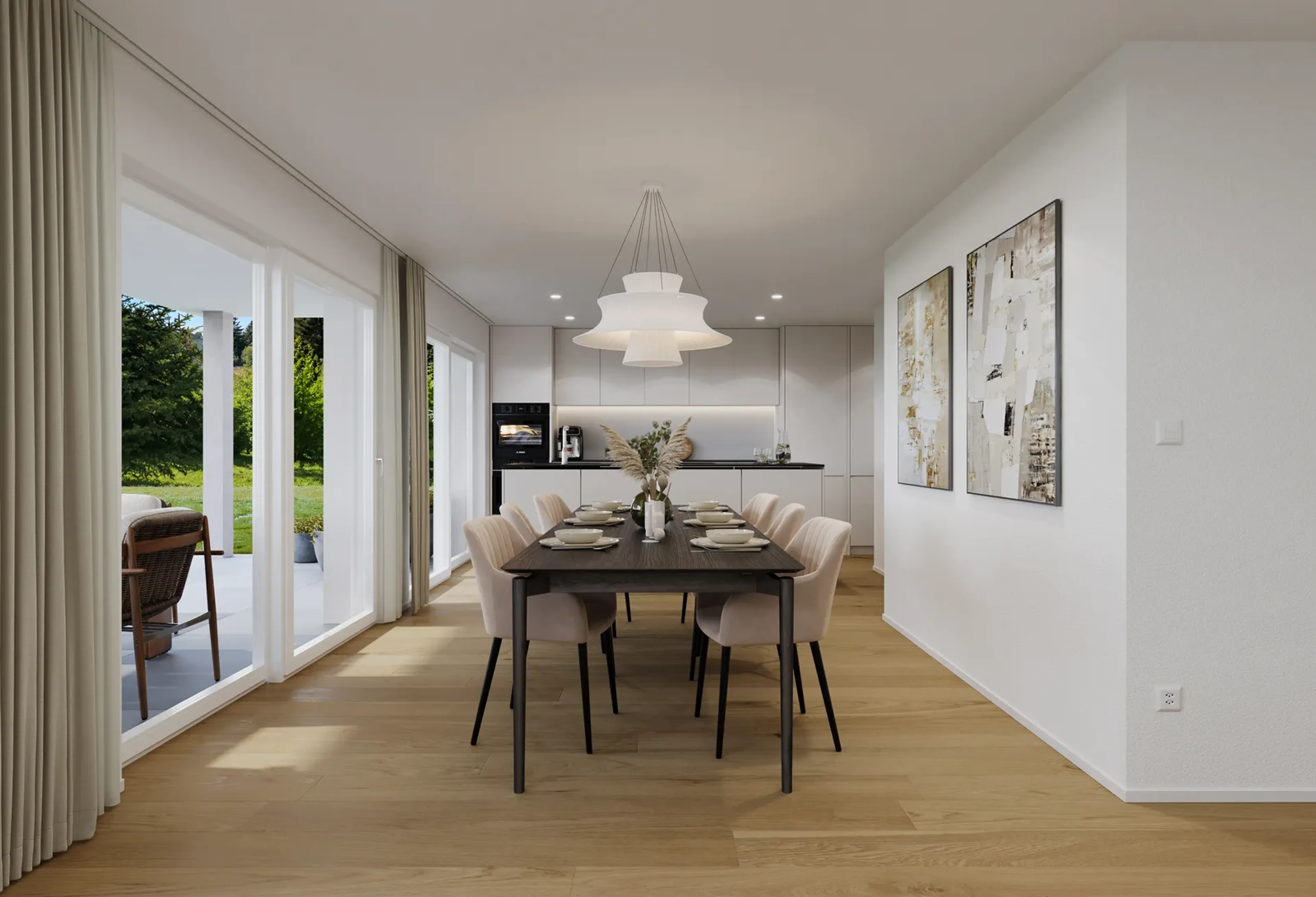 Neubau mit Weitblick: 3.5-Zimmer-Attika mit grosser Terrasse in Niederbipp - Bild 4
