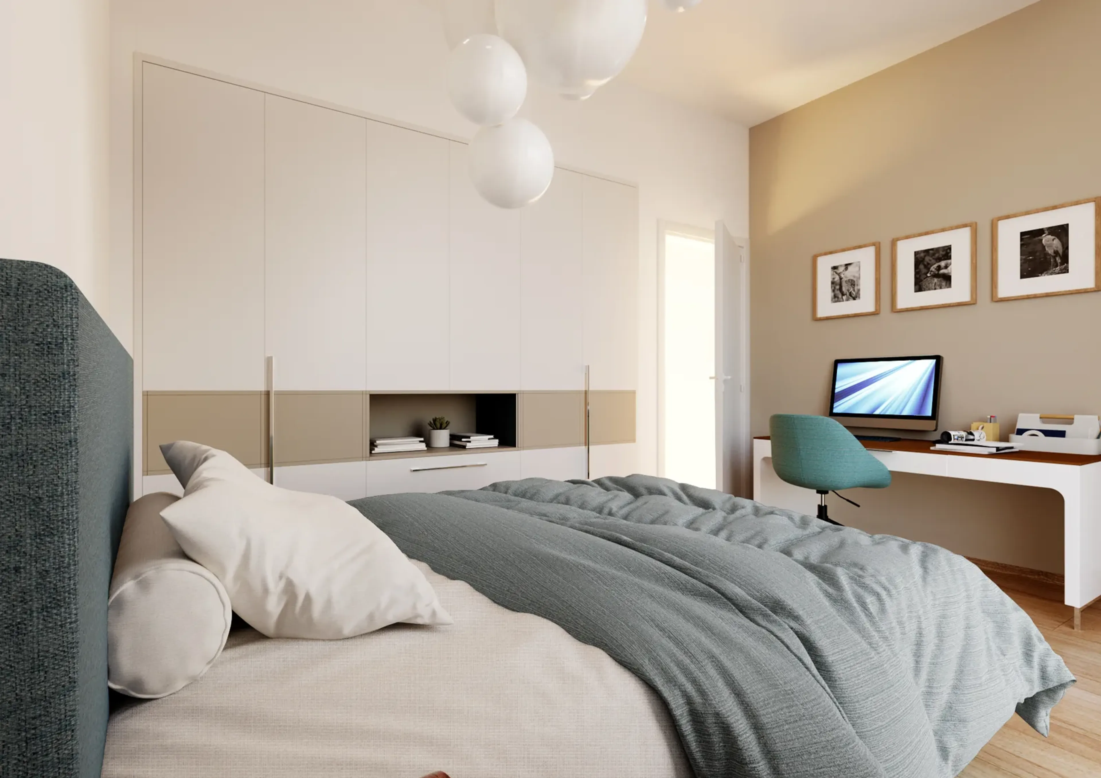 Neubauprojekt "Terra" 4.5-Zimmer-Terrassenhaus A, B und C mit Aussicht in Rieden kaufen - 11