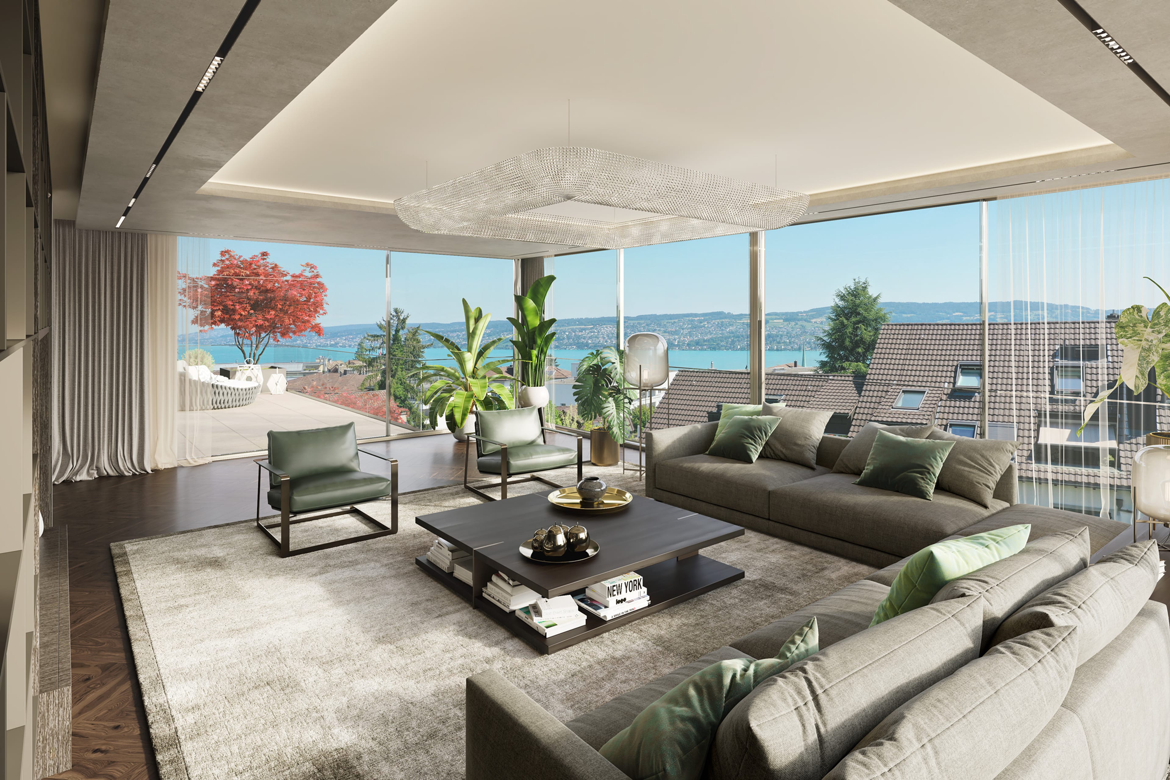 Nobel Appartement SAPPHIRE mit grosser Terrasse (04 1.OG Süd) - Bild 5