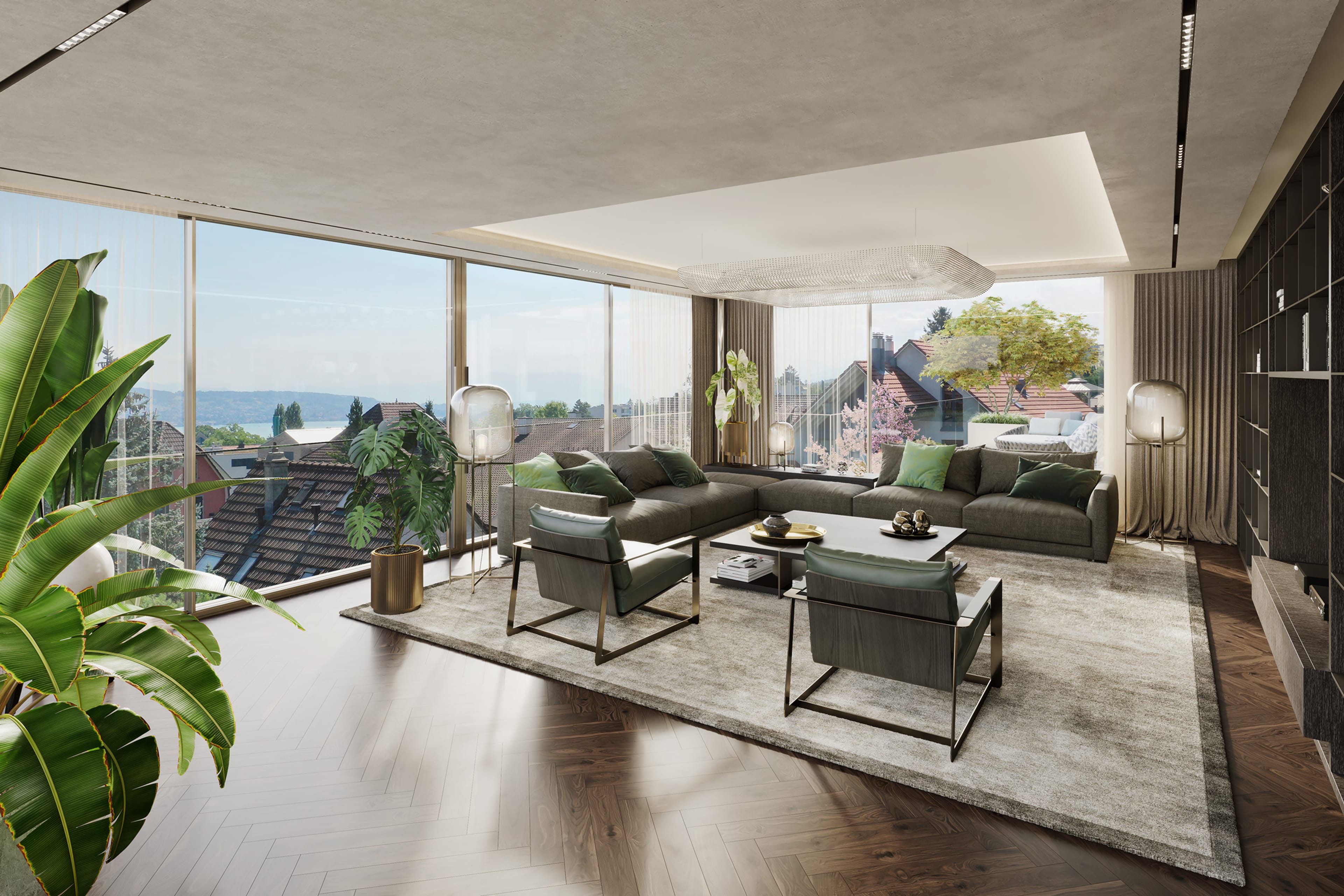 Nobel Appartement SAPPHIRE mit grosser Terrasse (04 1.OG Süd) - Bild 4