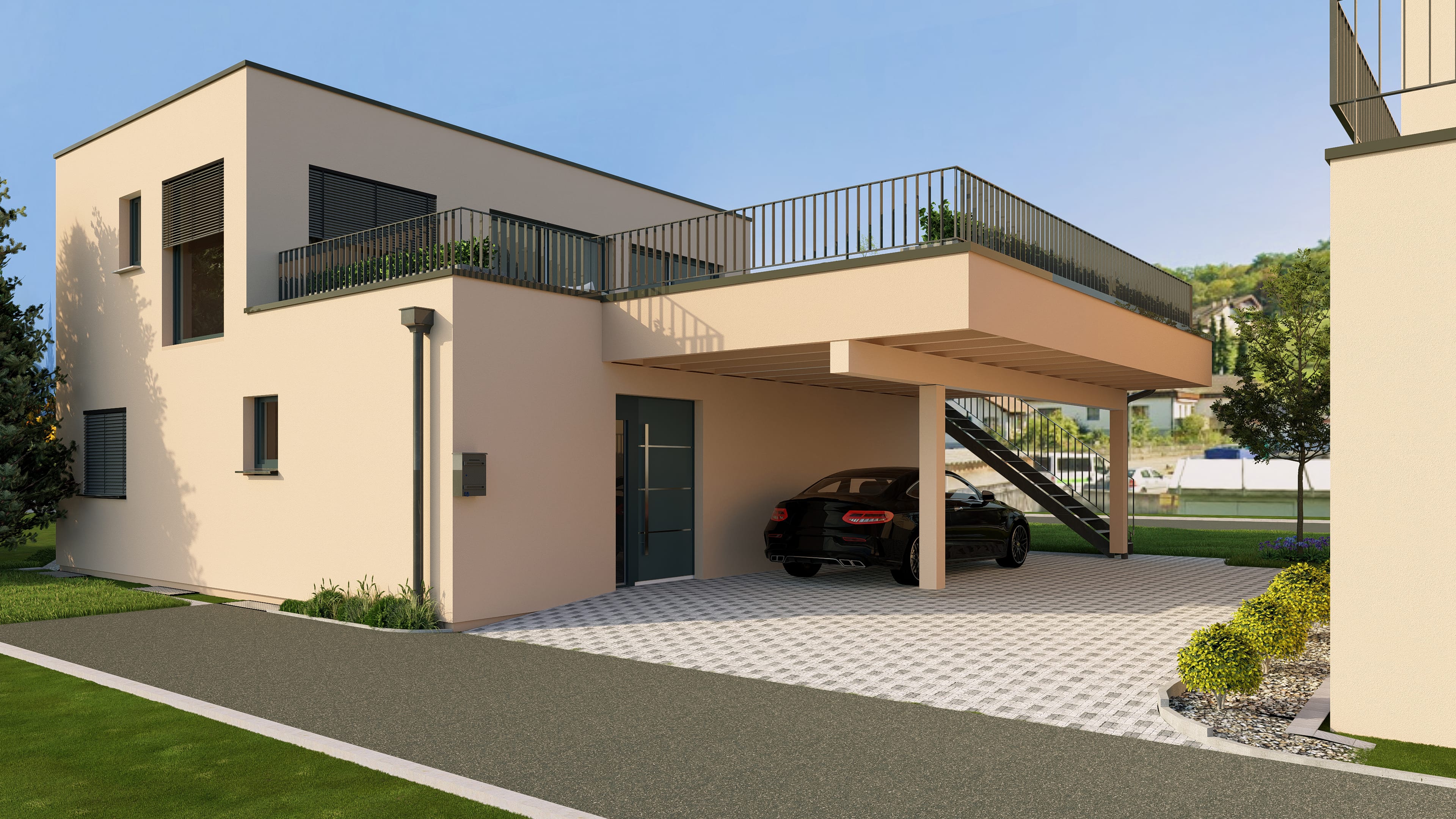 TAG DER OFFENEN TÜR – 12. SEPTEMBER 2026 Neubau an sonniger Lage – modernes 5.5-Zimmer-Einfamilienhaus mit viel Licht und grosszügiger Terrasse . - 9