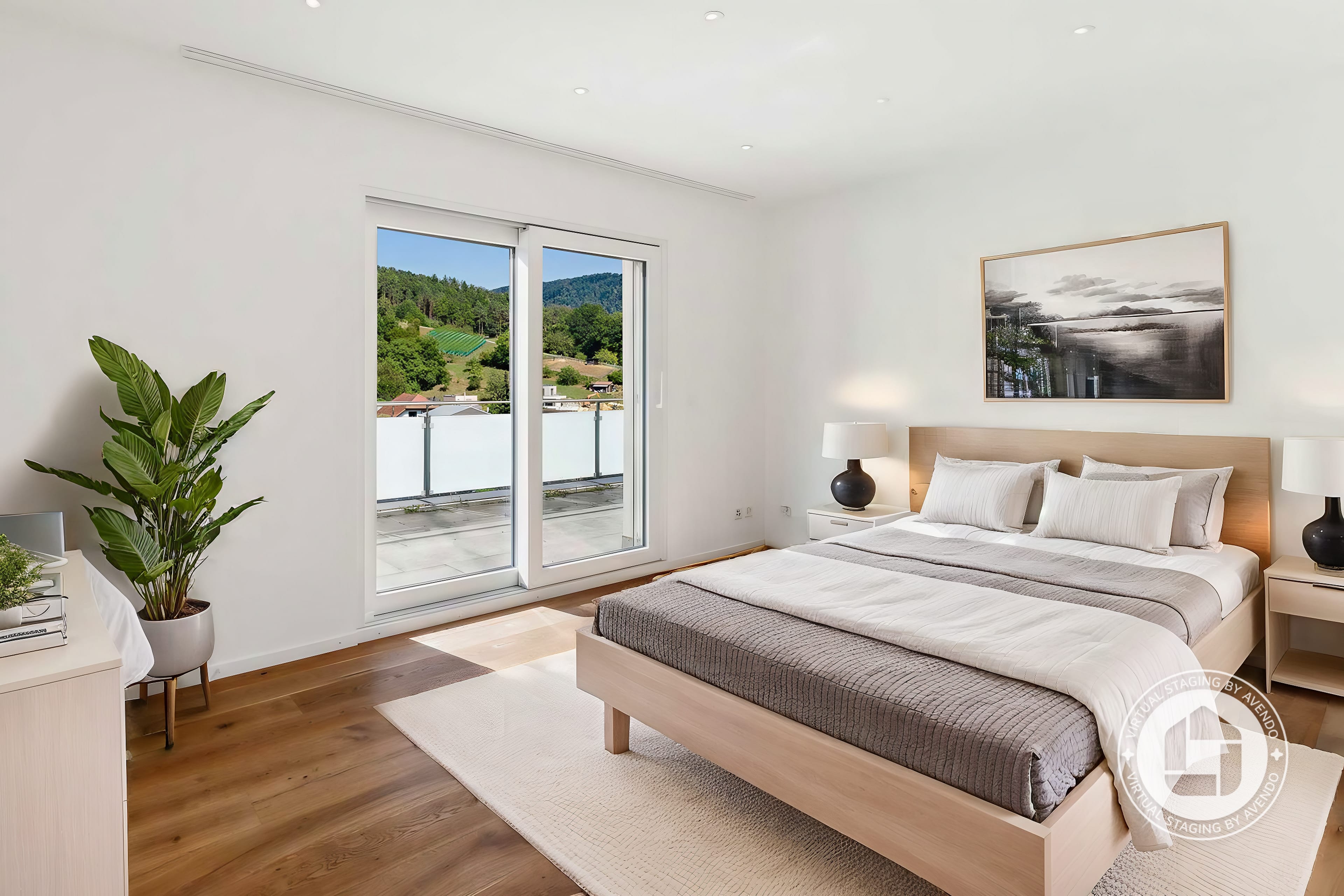 Exklusive 4.5 Zimmer Neubauwohnung mit viel Licht und Aussicht - 4