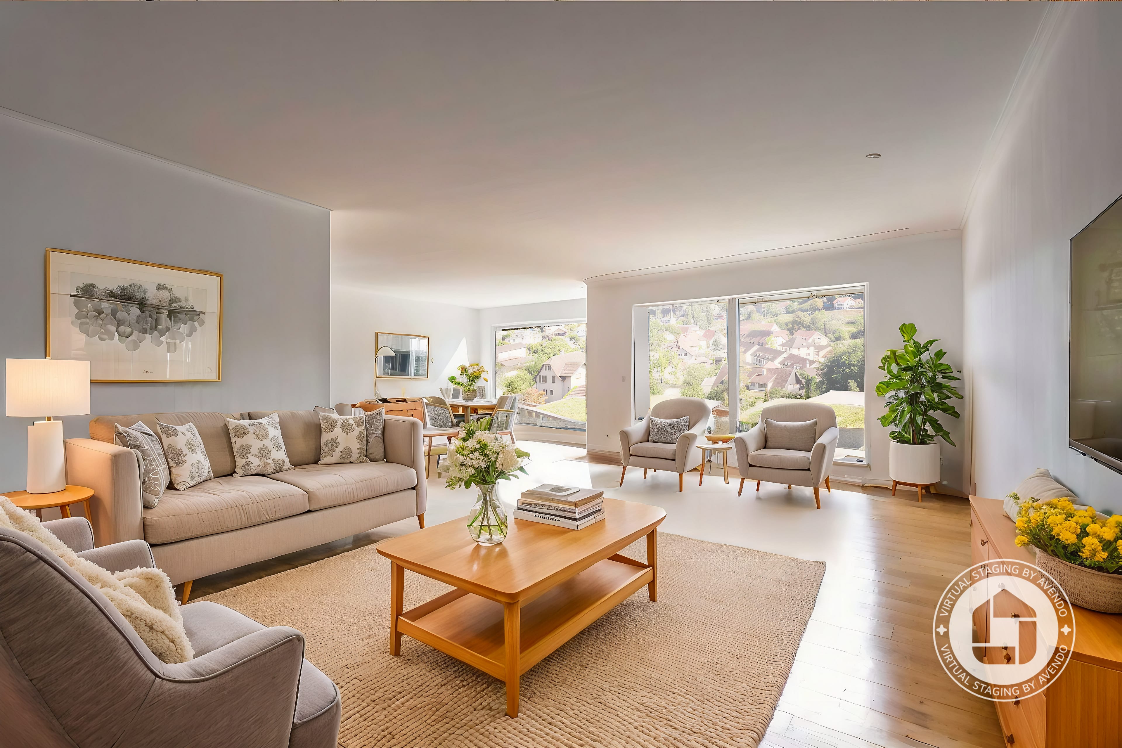 Exklusive 4.5 Zimmer Neubauwohnung mit viel Licht und Aussicht - 2