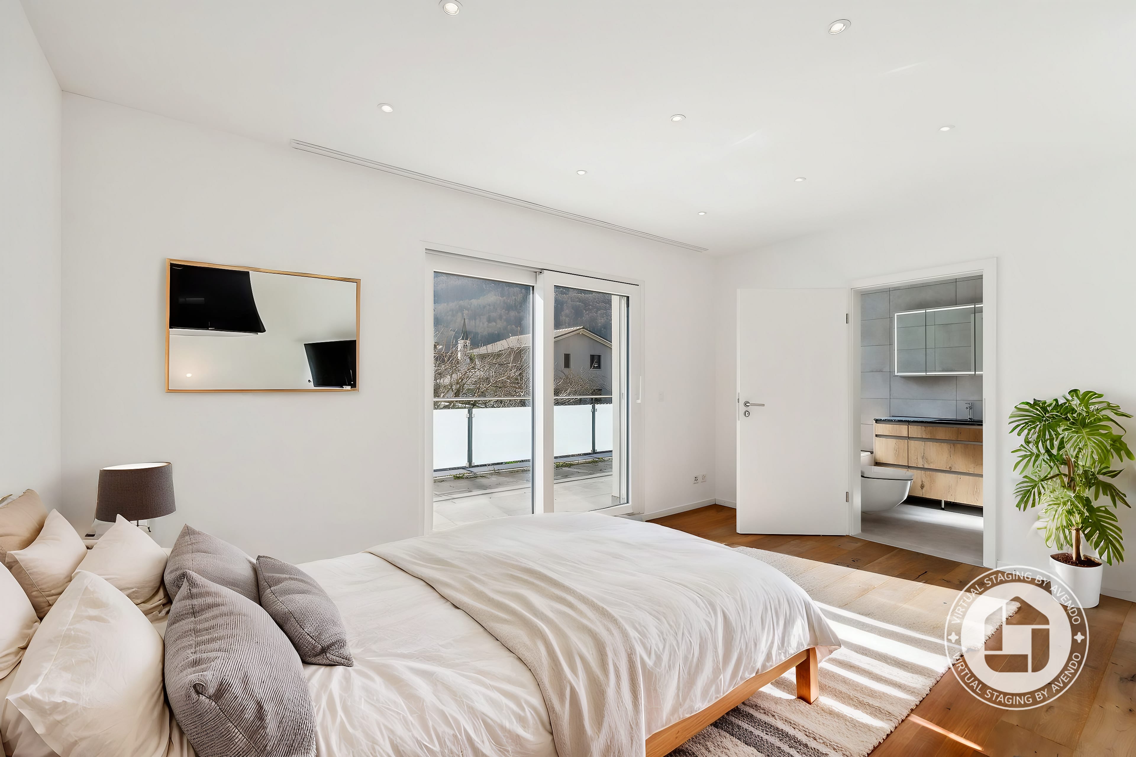Stilvolles Wohnen: 5.5-Zimmer-Doppelhaus mit Wintergarten - 12