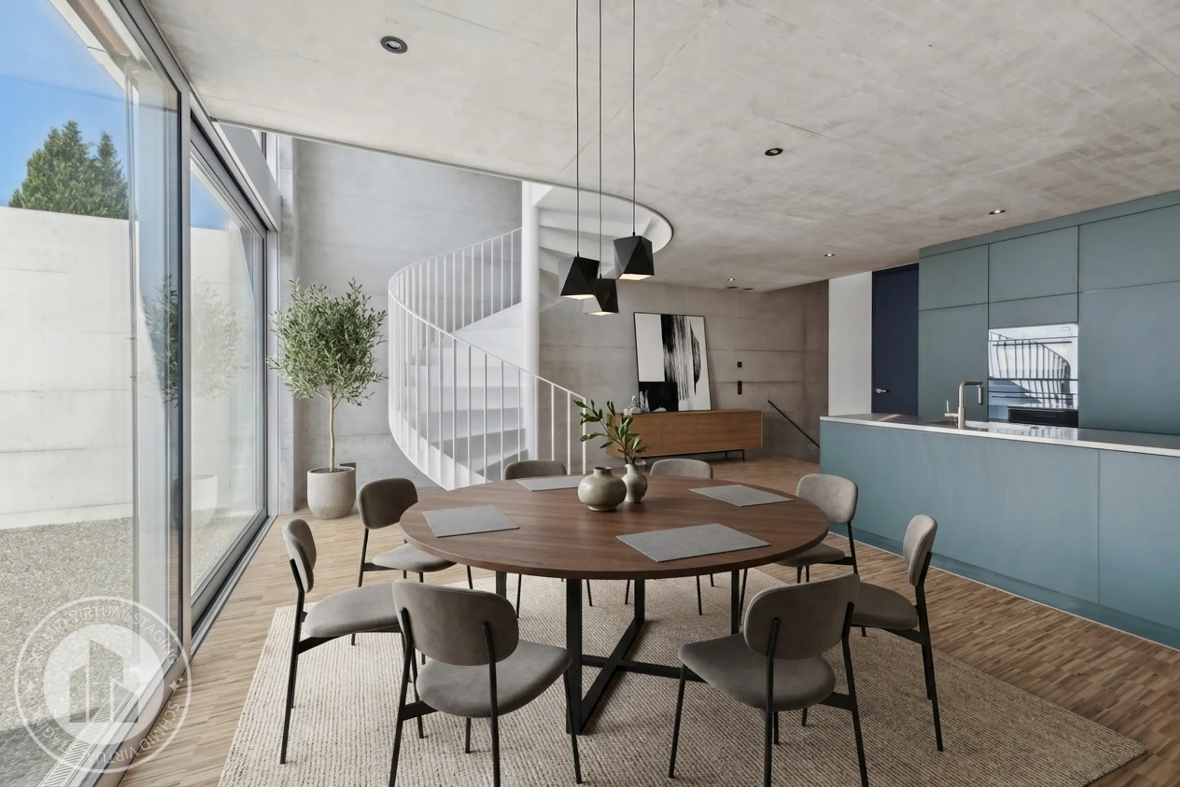 Luxuriöses Townhouse-Wohnen mit atemberaubendem Atrium und modernem Design - 8