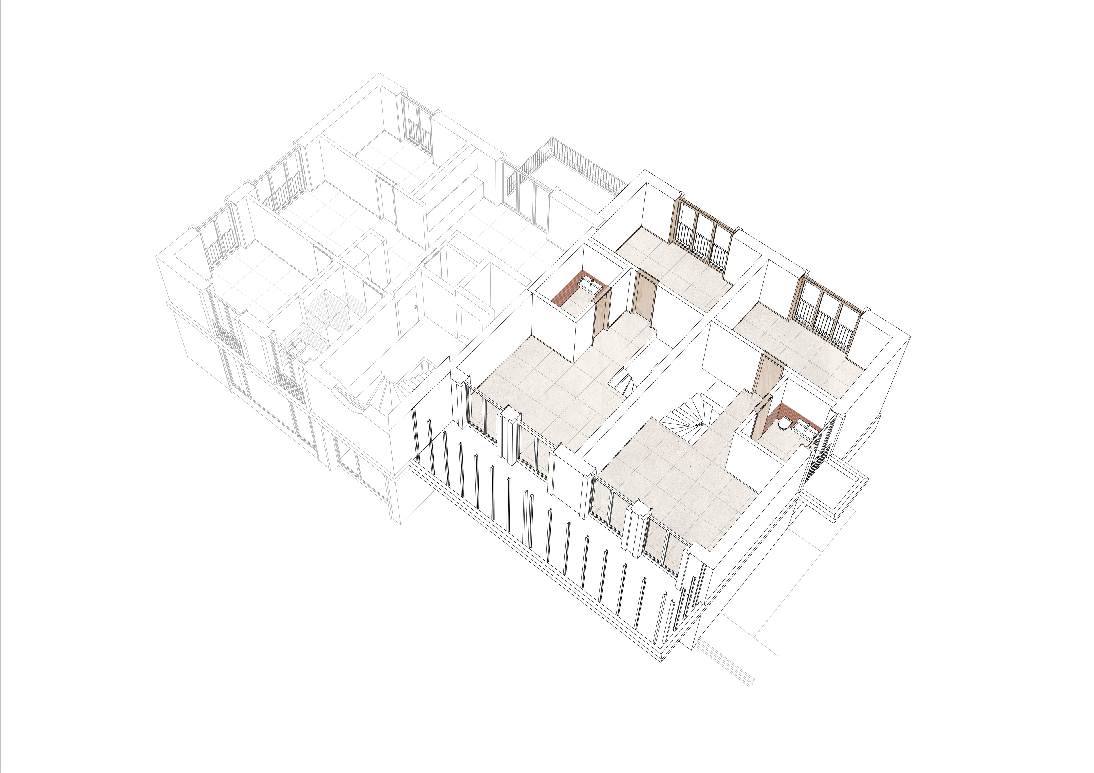 Moderne 3-Zimmer Maisonettewohnung mit Wintergarten (W1) - 11