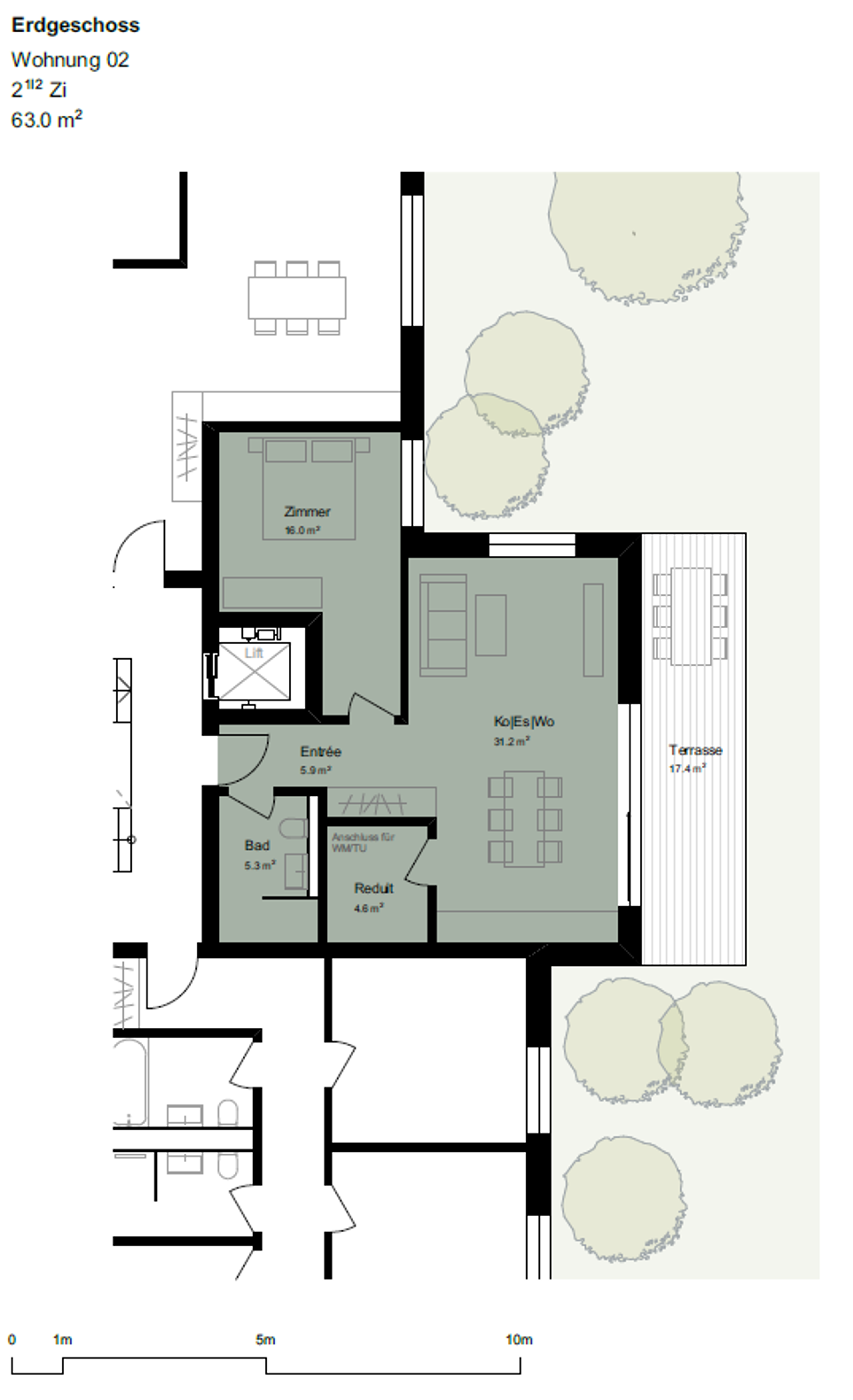 Erstbezug 2.5-Zimmer Neubauwohnung - W02 - Bild 6