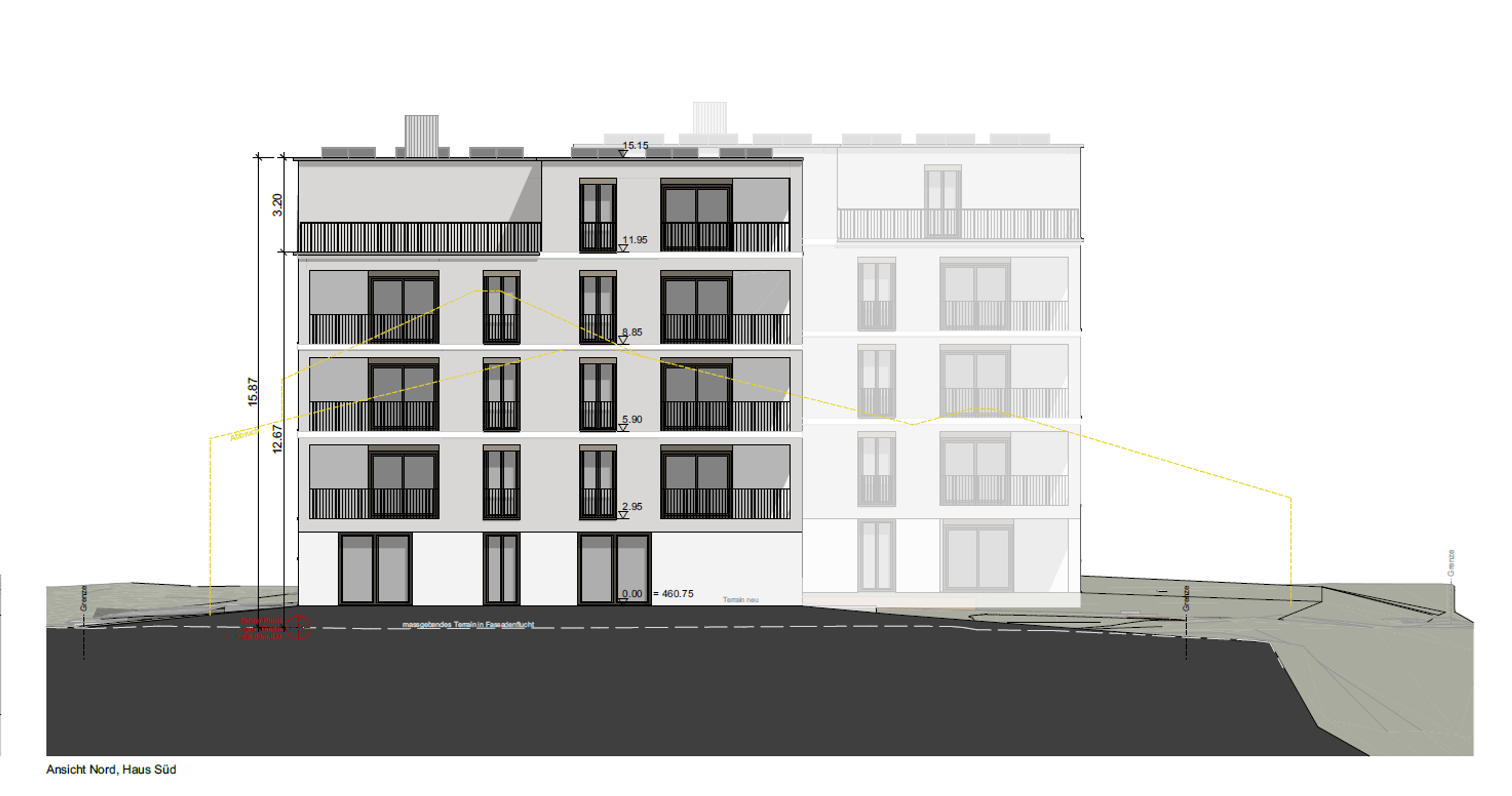 Luxuriöser Neubau mit Panoramafenstern und überdachtem Balkon - 8
