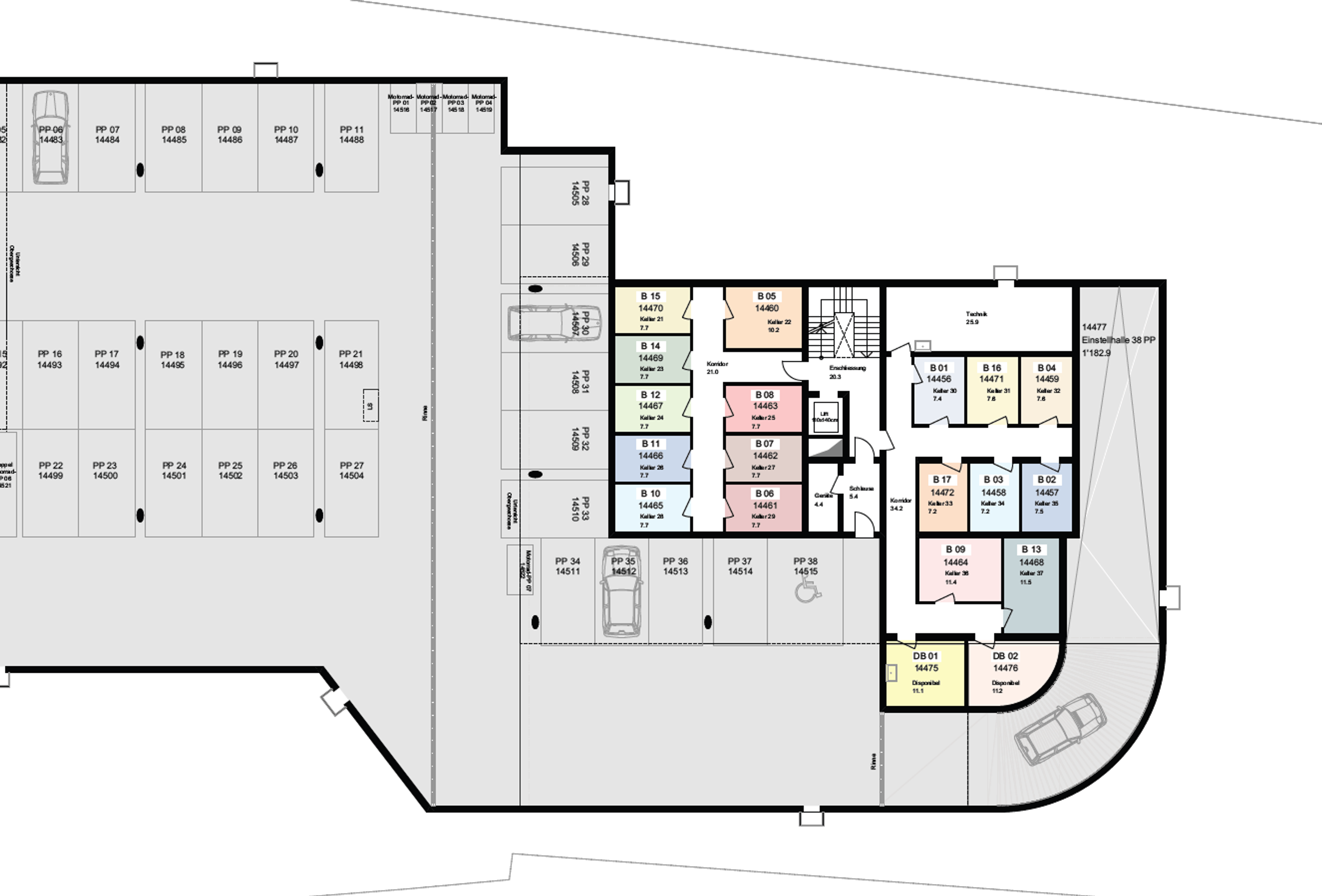Luxuriöser Neubau mit Panoramafenstern und überdachtem Balkon - 11