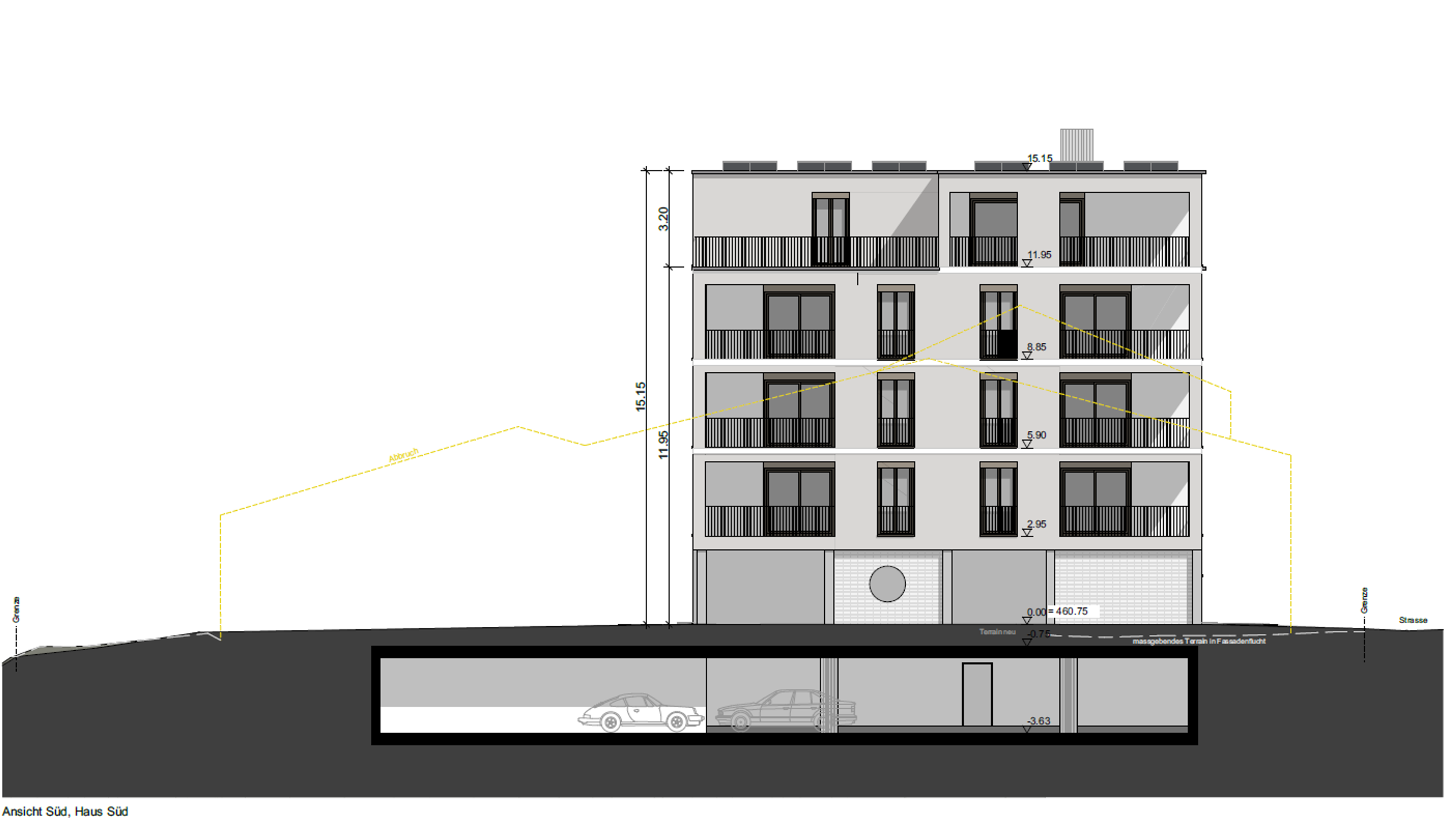 Luxuriöser Neubau mit Panoramafenstern und überdachtem Balkon - 10