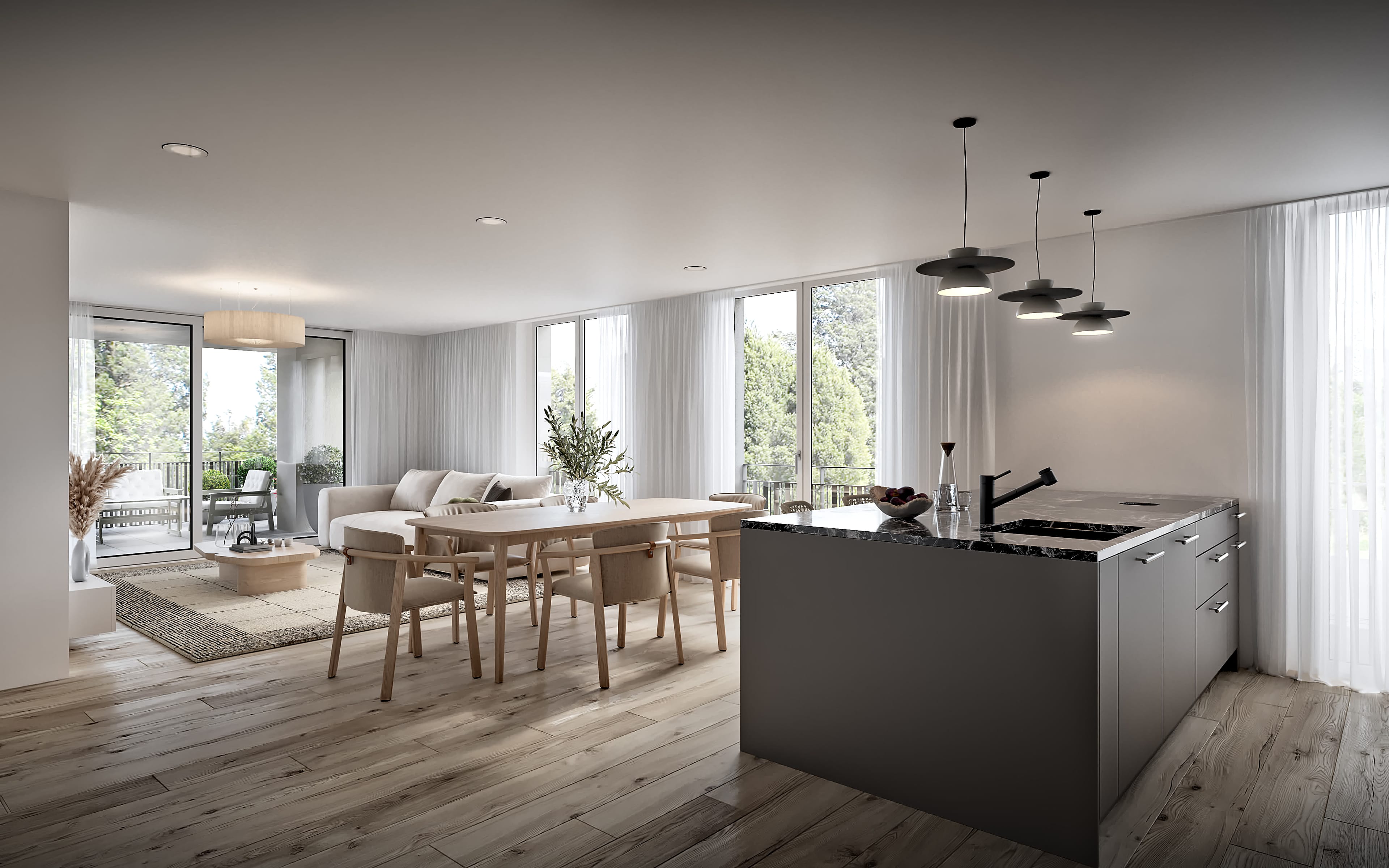 Dorfstrasse 4.5 Zimmer 1 OG Haus A03 - 6