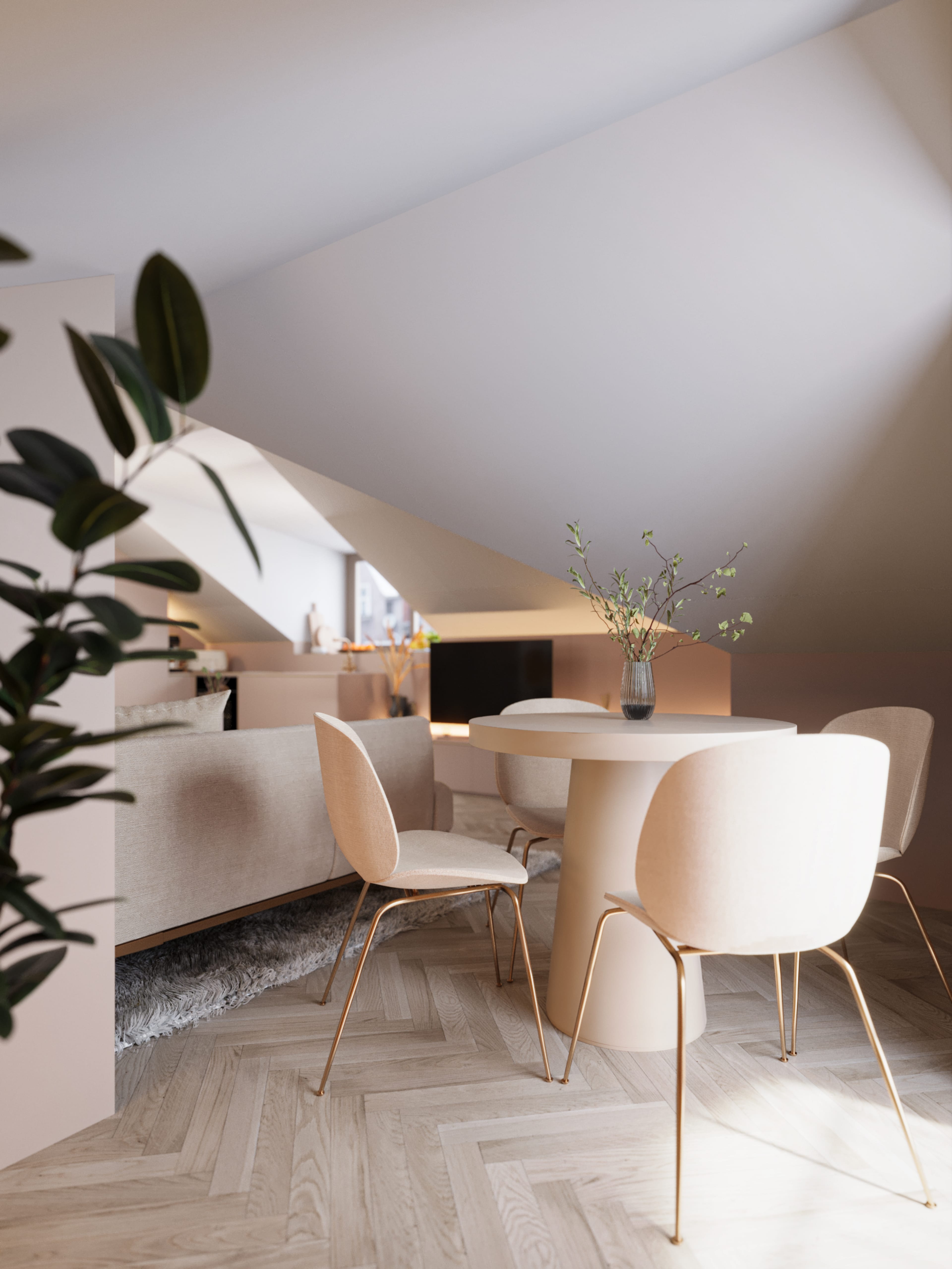 Stilvolle 2-Zimmer-Attikawohnung in Zürich mit hochwertiger Vollausstattung - Bild 1