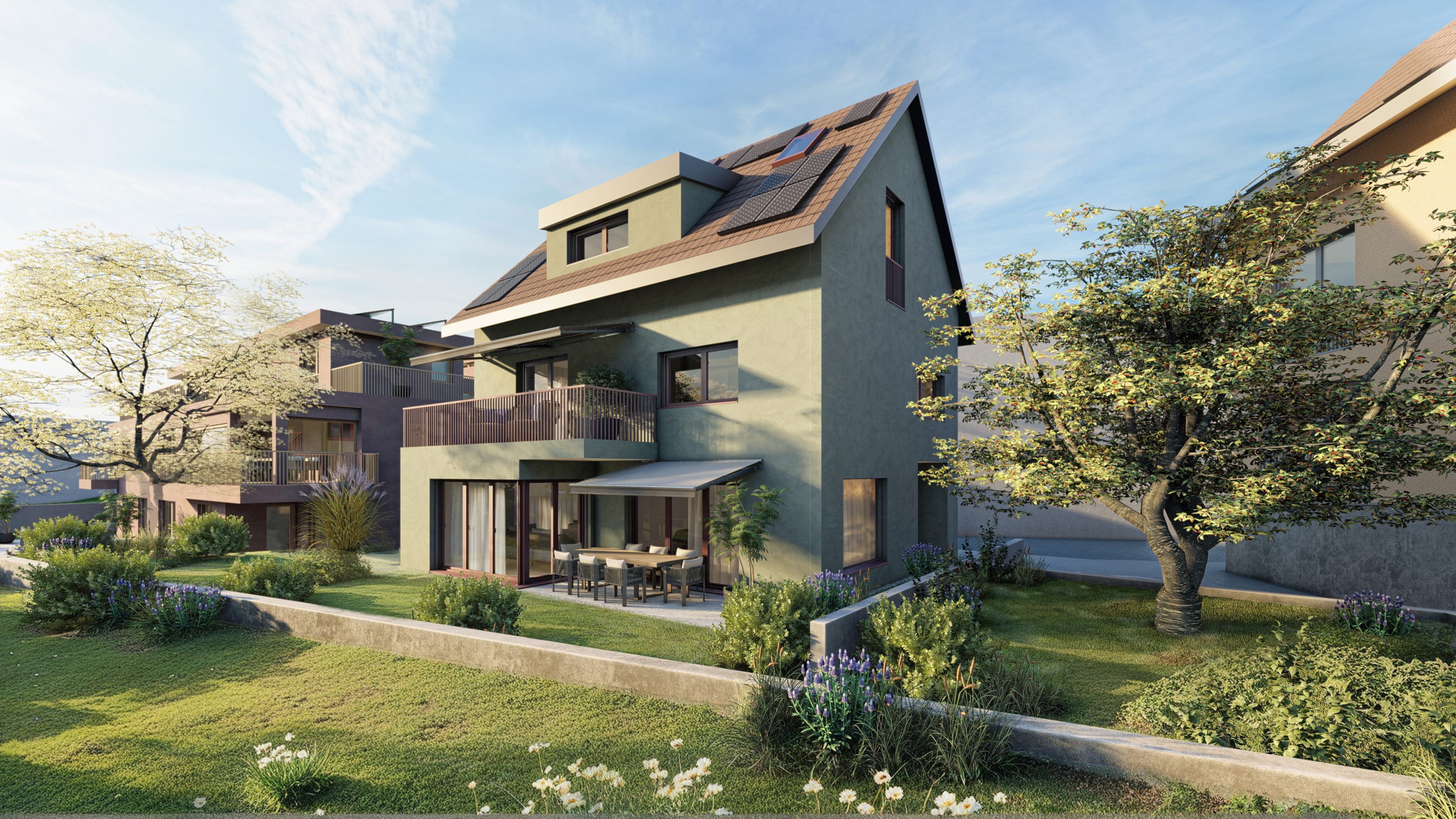 Modernes 6,5-Zimmer Haus mit Garten in Lengnau kaufen - Bild 2