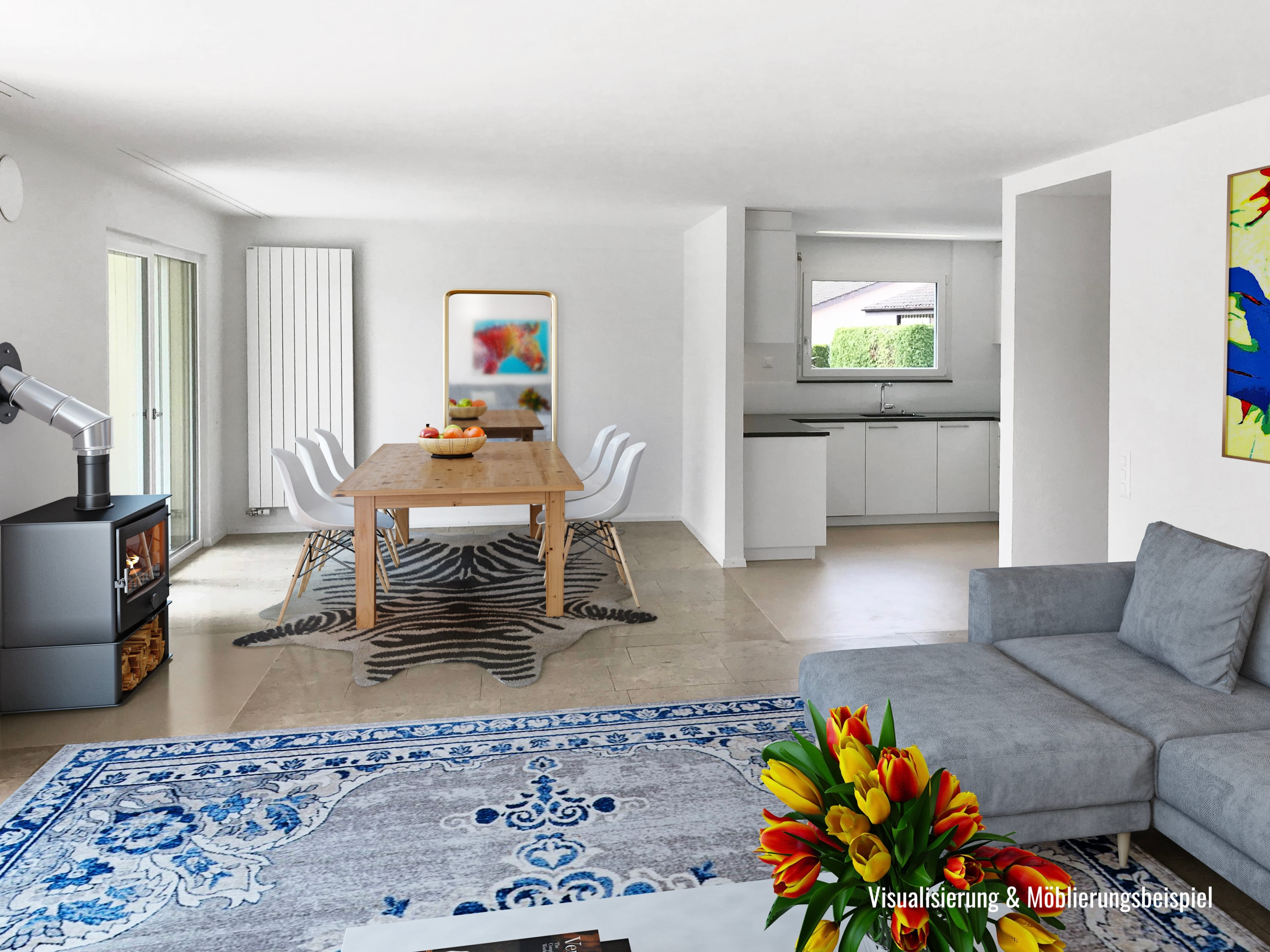 grosszügige Gartenwohnung mit 5.5 Zimmern - Bild 2