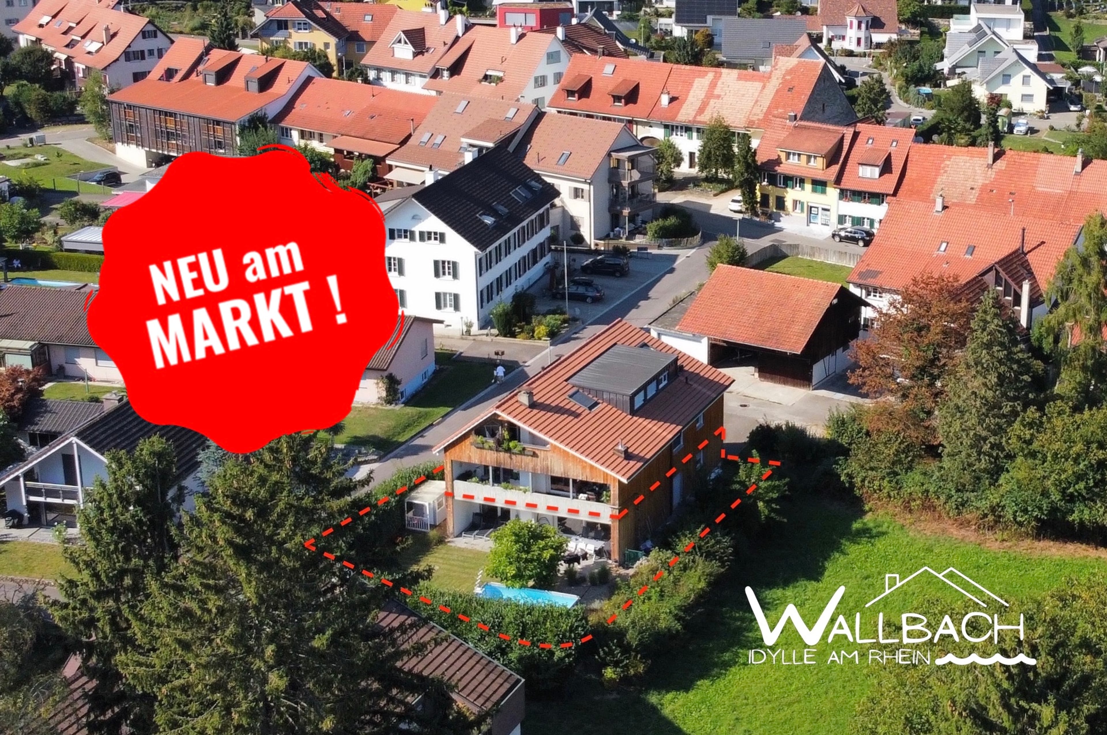 grosszügige Gartenwohnung mit 5.5 Zimmern