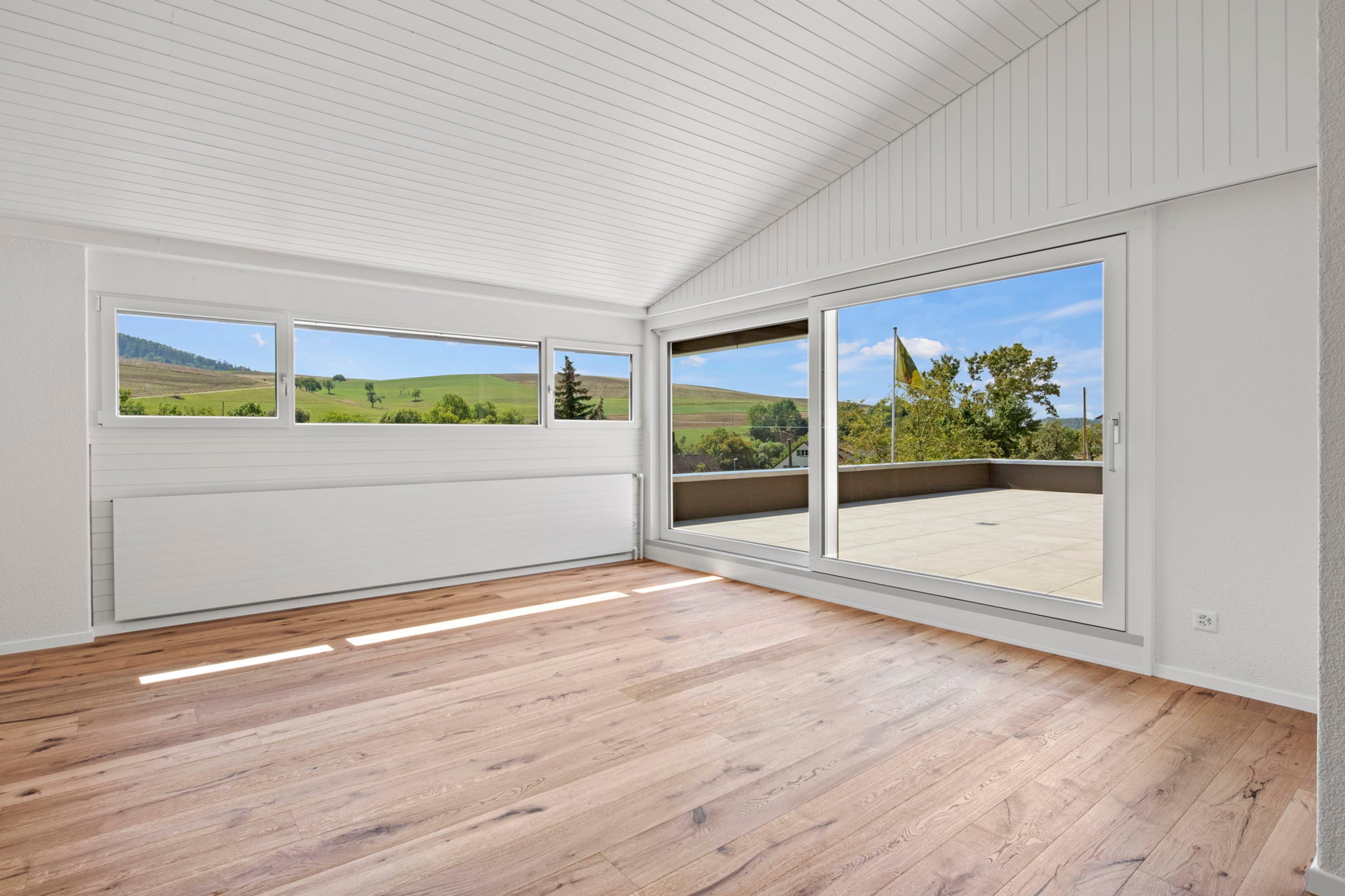 4.5-Zi.-Terrassenwohnung mit Weitblick in Beggingen - Bild 5
