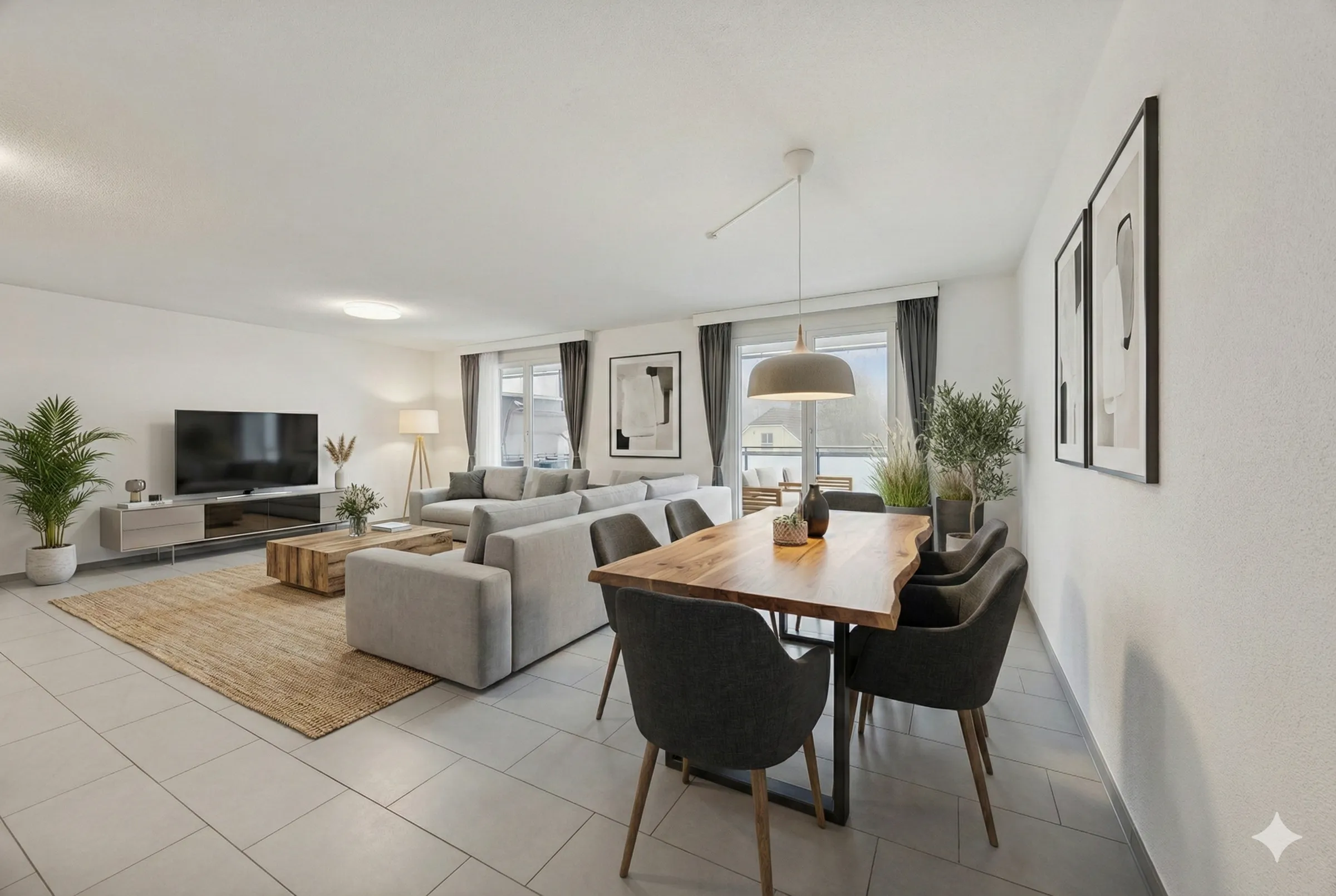 3.5-Zimmer-Attikawohnung mit 75m² Privater Dachterrasse - 4