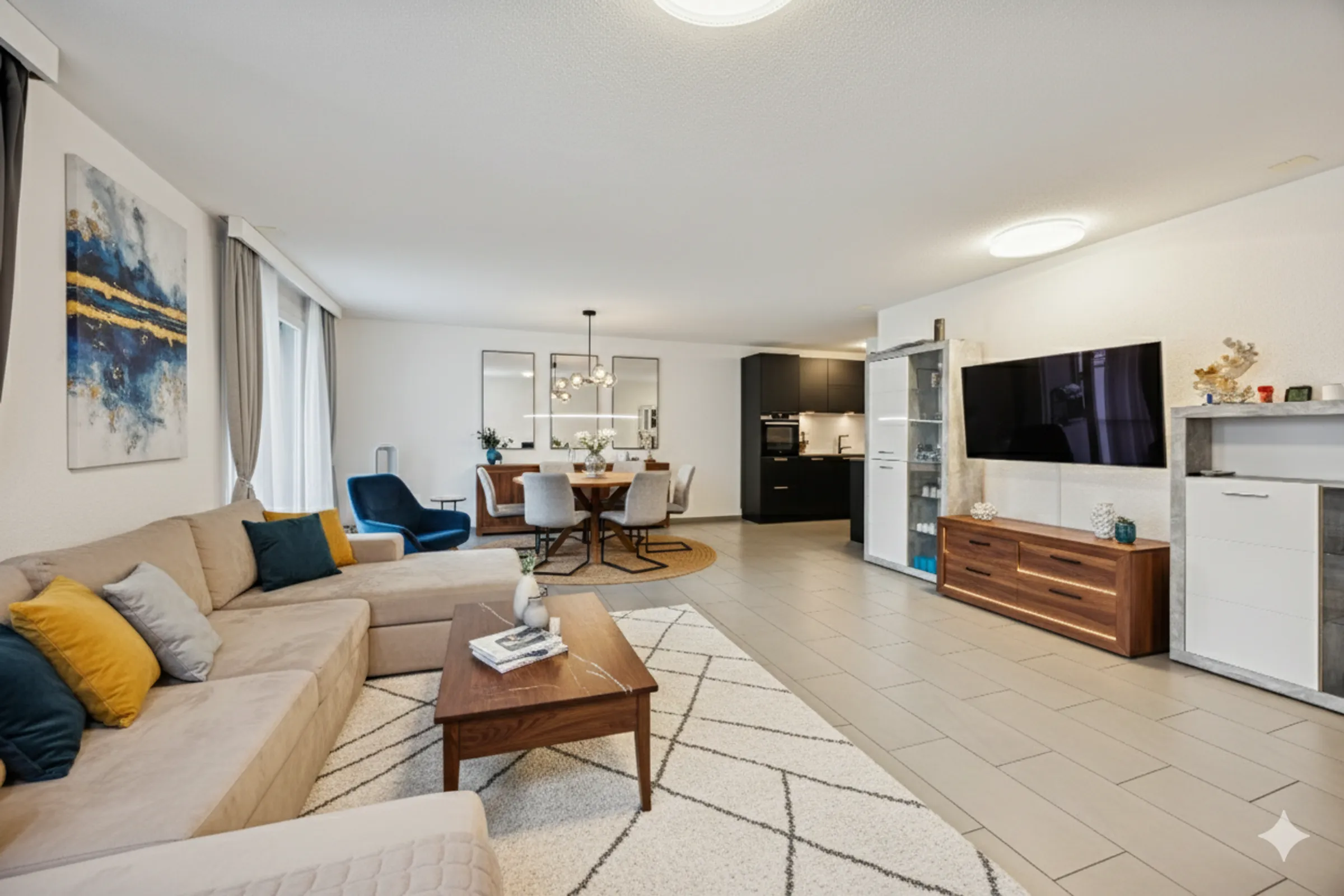 3.5-Zimmer-Attikawohnung mit 75m² Privater Dachterrasse - 2