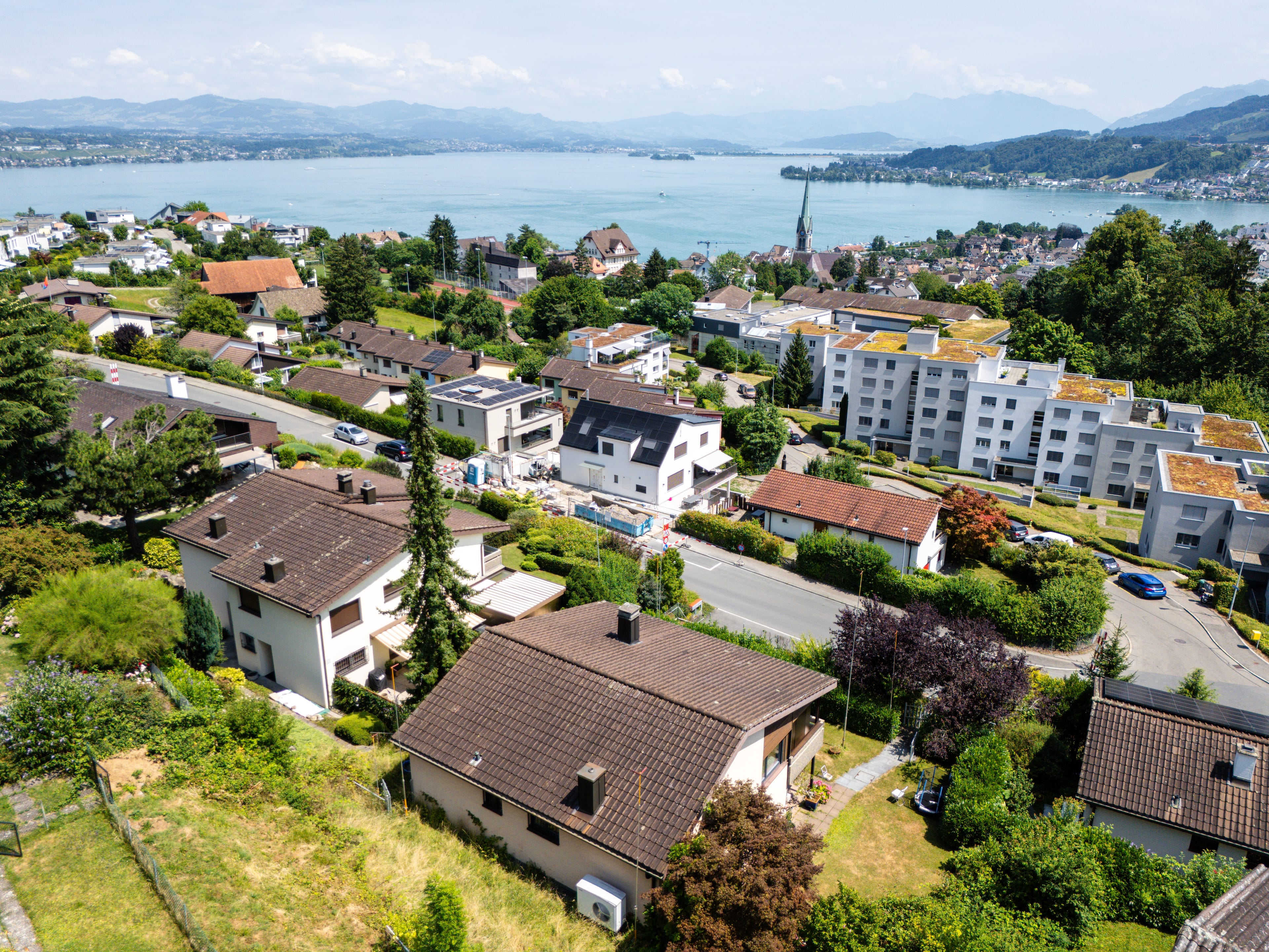 Bewilligtes Bauprojekt in Richterswil mit Seesicht
