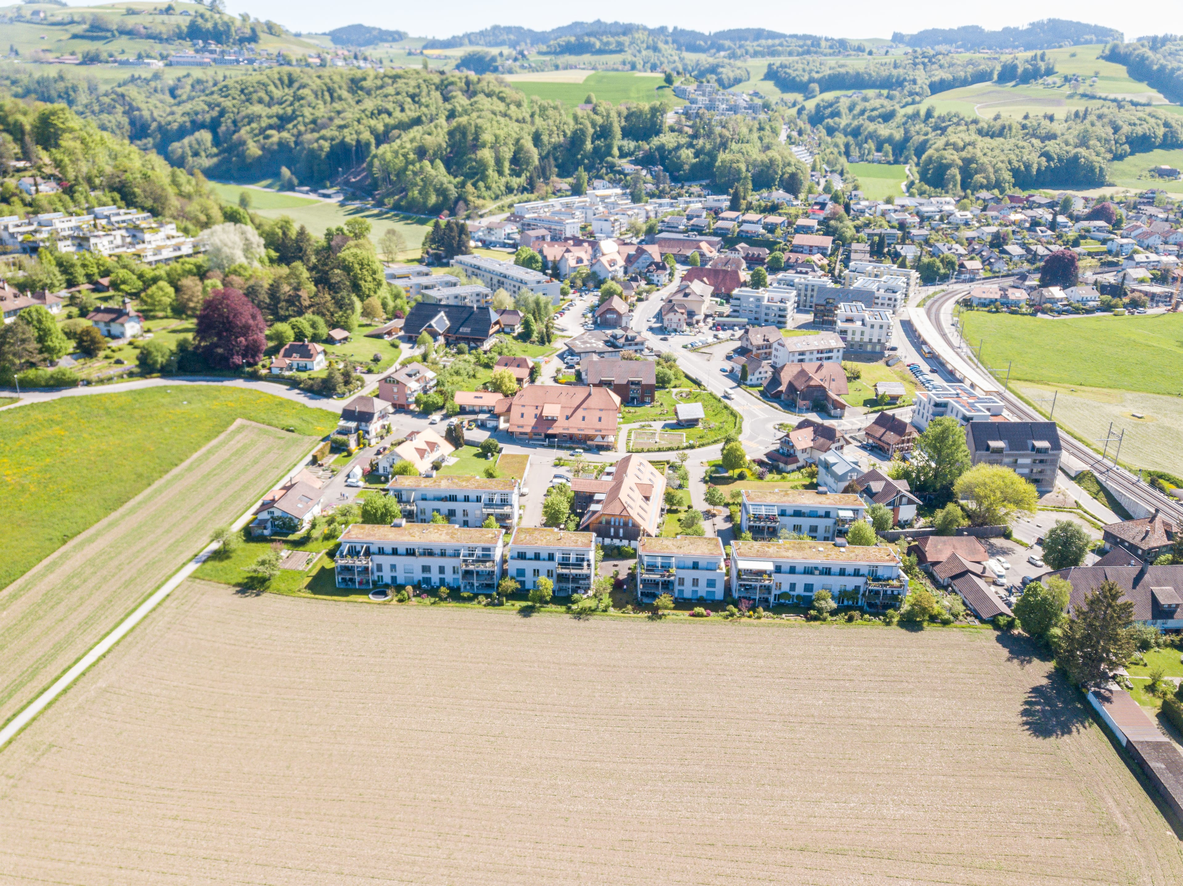 4.5-Zi.-Attikawohnung mit grosser Terrasse in Vechigen - 14