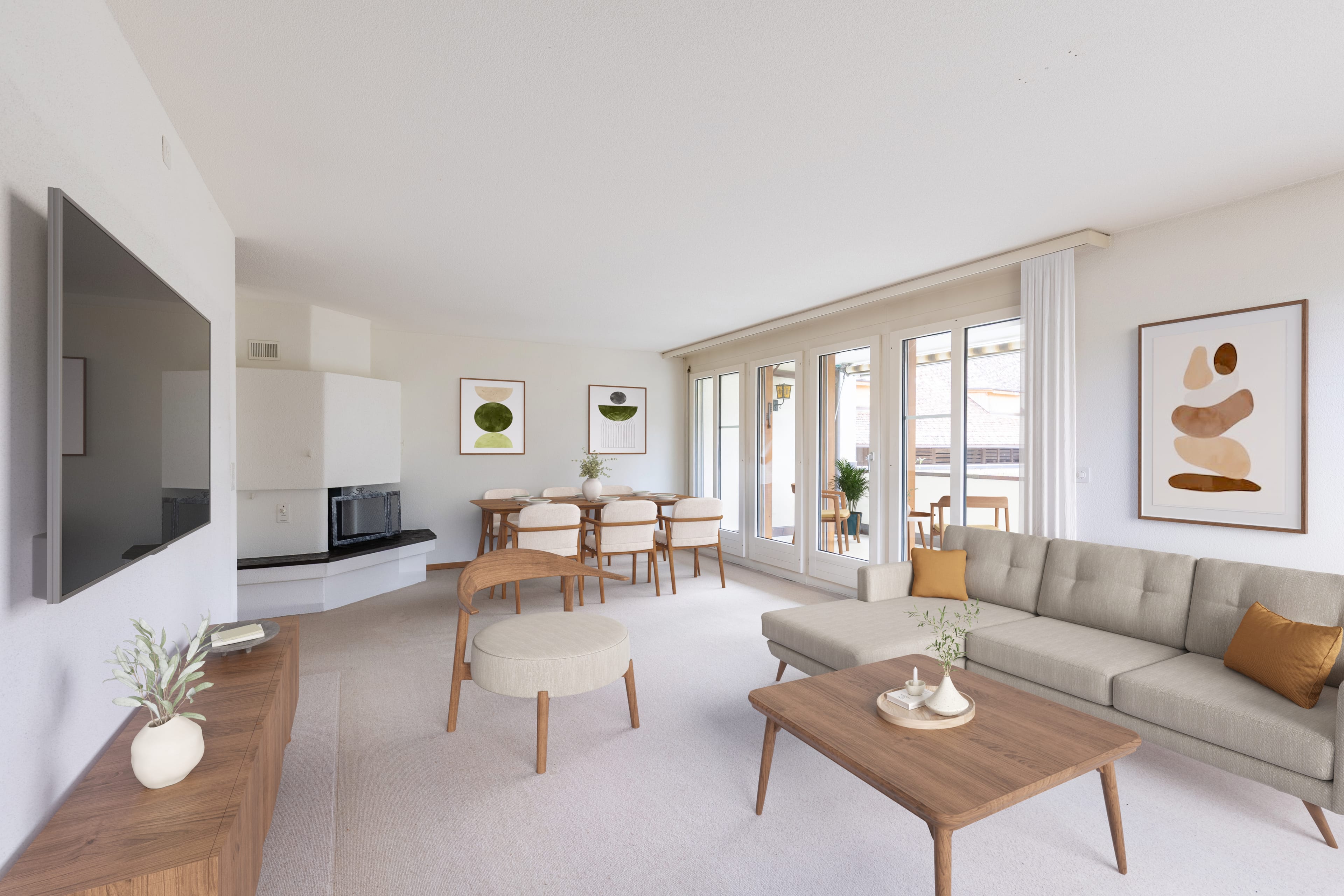Zentral & günstig: 4.5-Zi.-Wohnung mit Lift in Niederscherli - 1