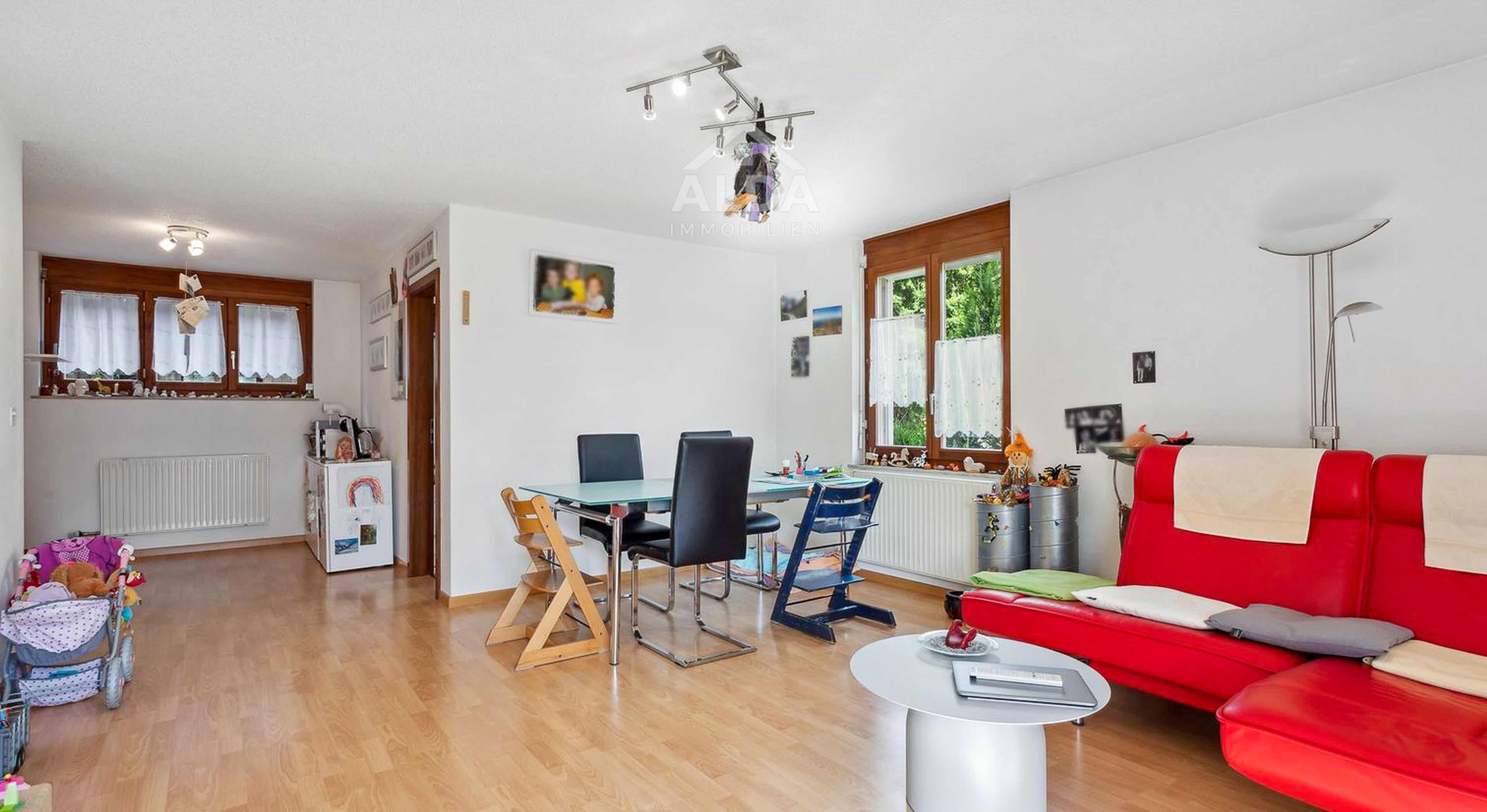 3.5-Zi.-Wohnung mit Südbalkon und Aussicht, Plasselb - 3